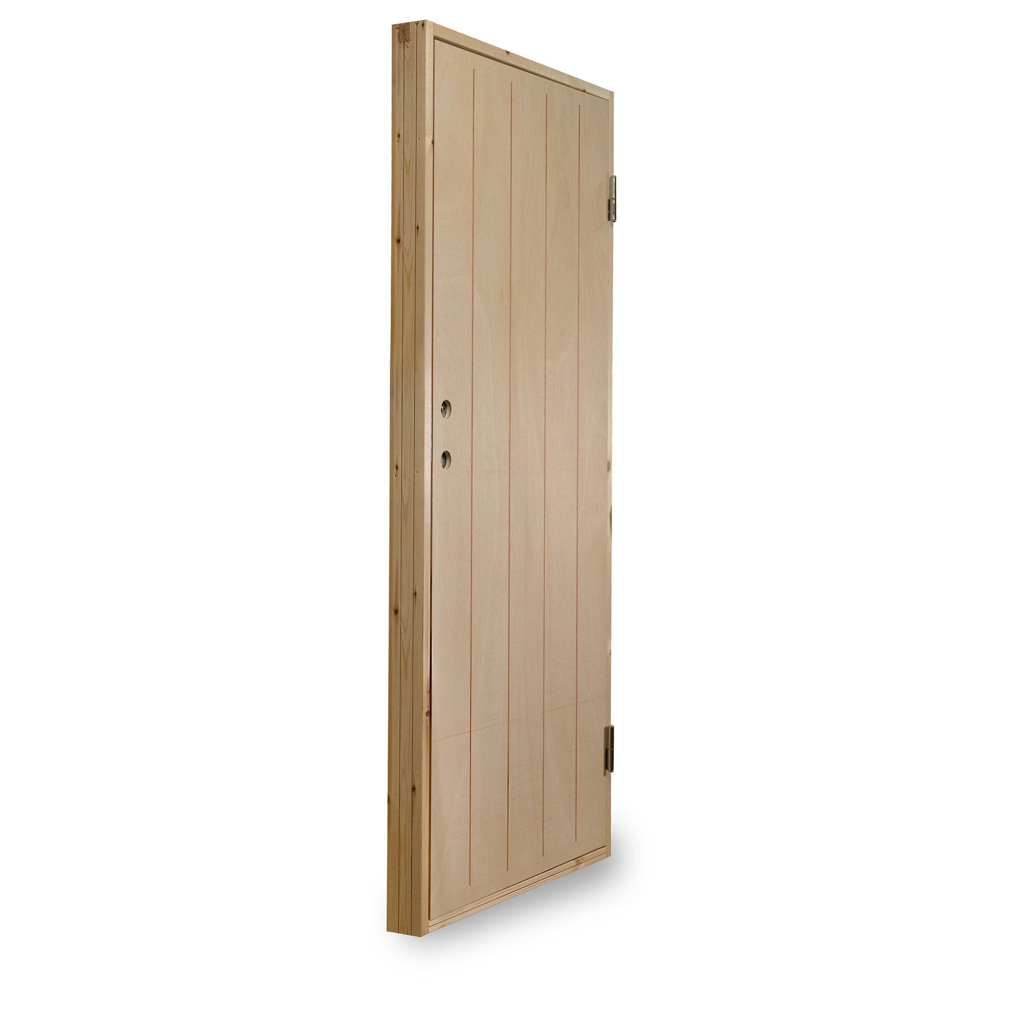 Lagderdør Jabo Ubehandlet Sporfrest Plywood 9x20 dm
