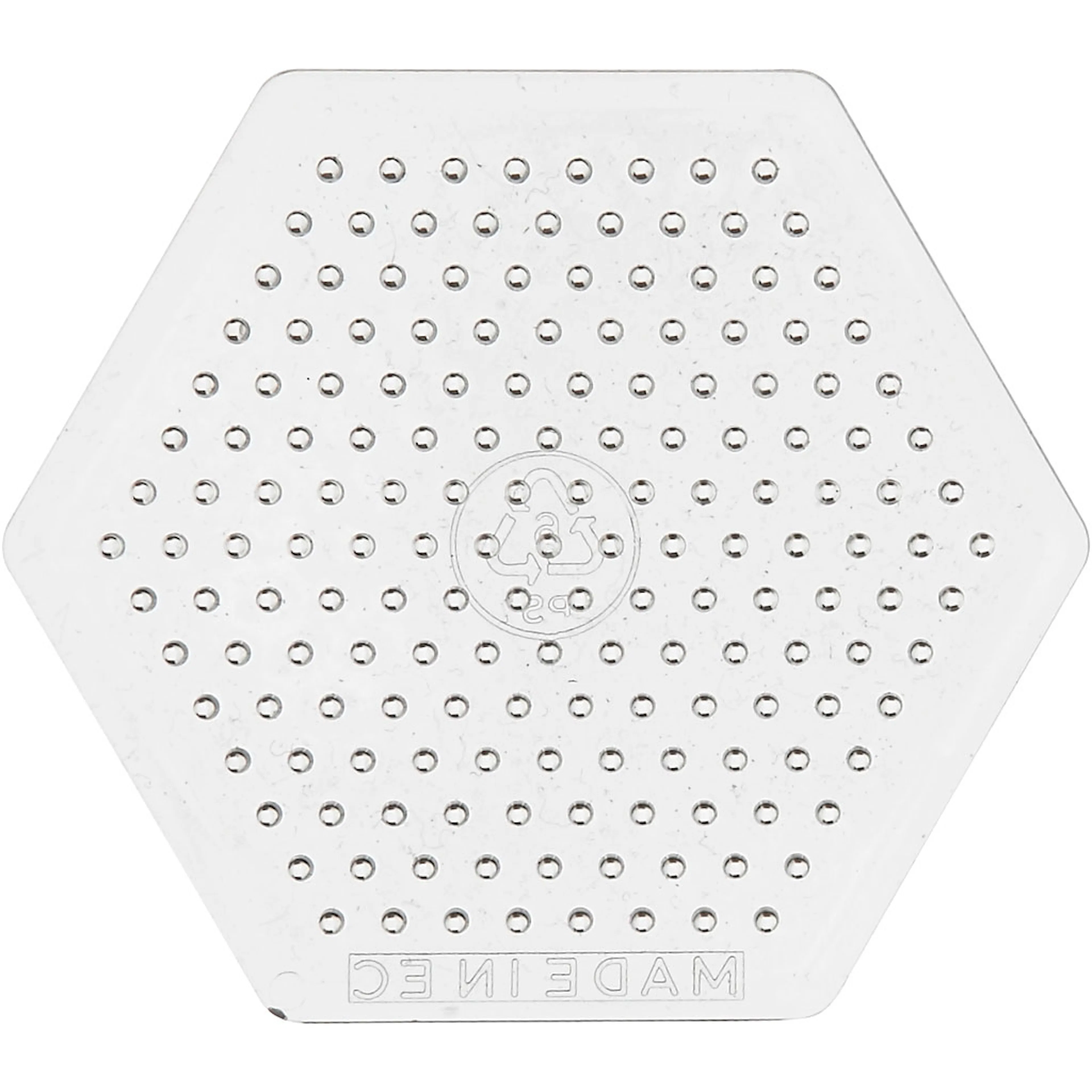Perleplate Creativ Company 6-kantet 1 stk
