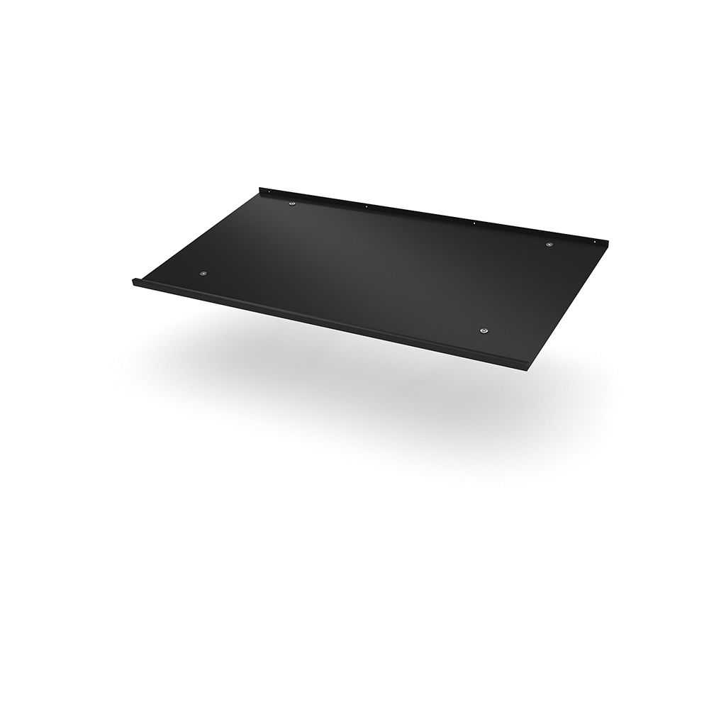 Console Bold White Small - Aluminium Black Bold Hvit Small, Svart Aluminium, BxH: 1500x250 mm D: 800 mm