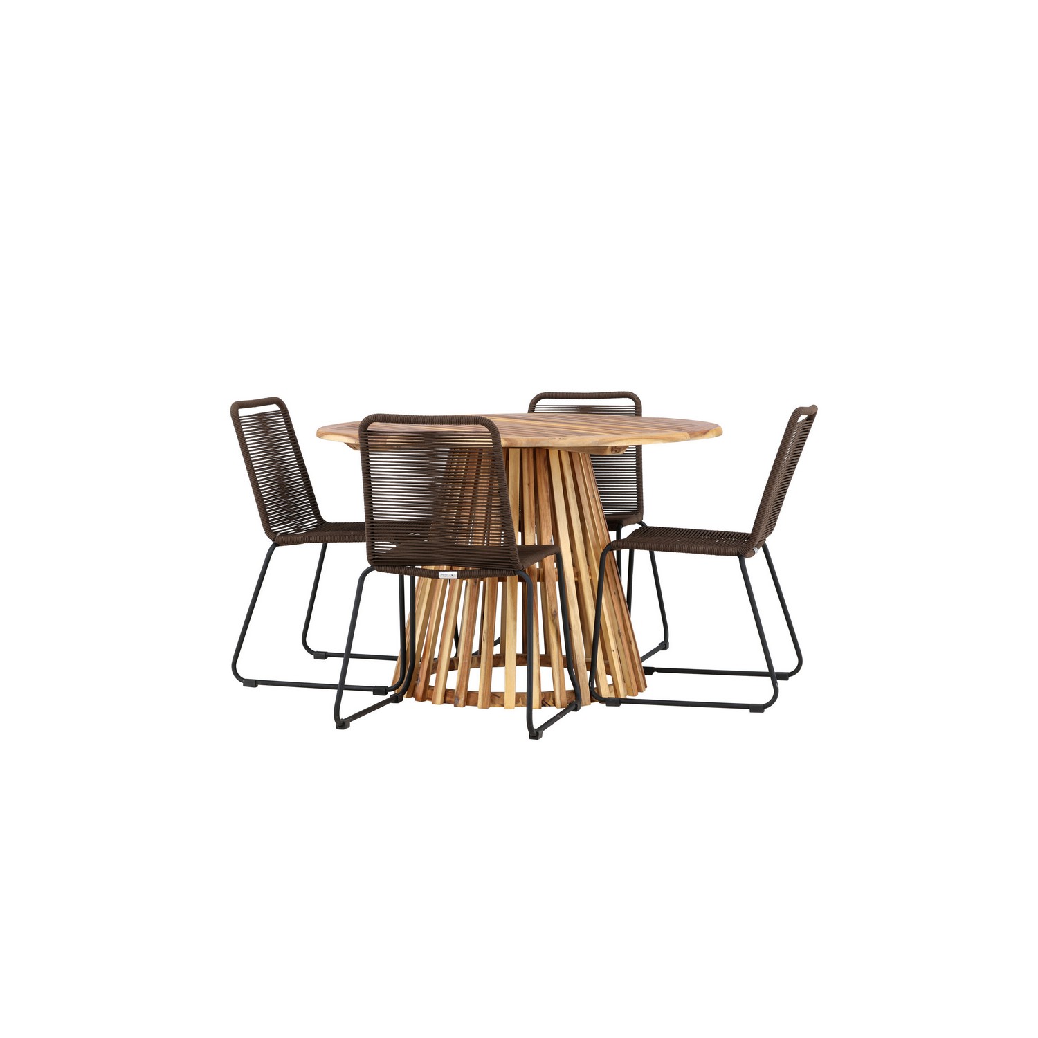 Hagegruppe Venture Home Lumpur med 4 Lindos Stoler