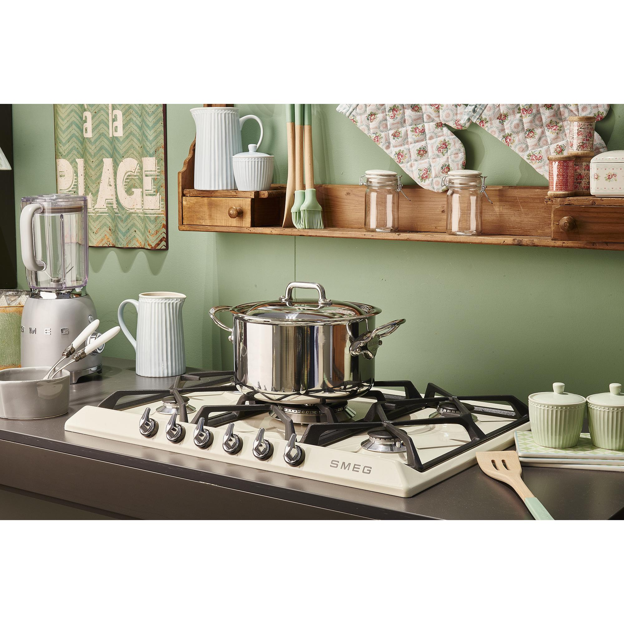 Smeg Gashäll Victoria SR975NGH Sort