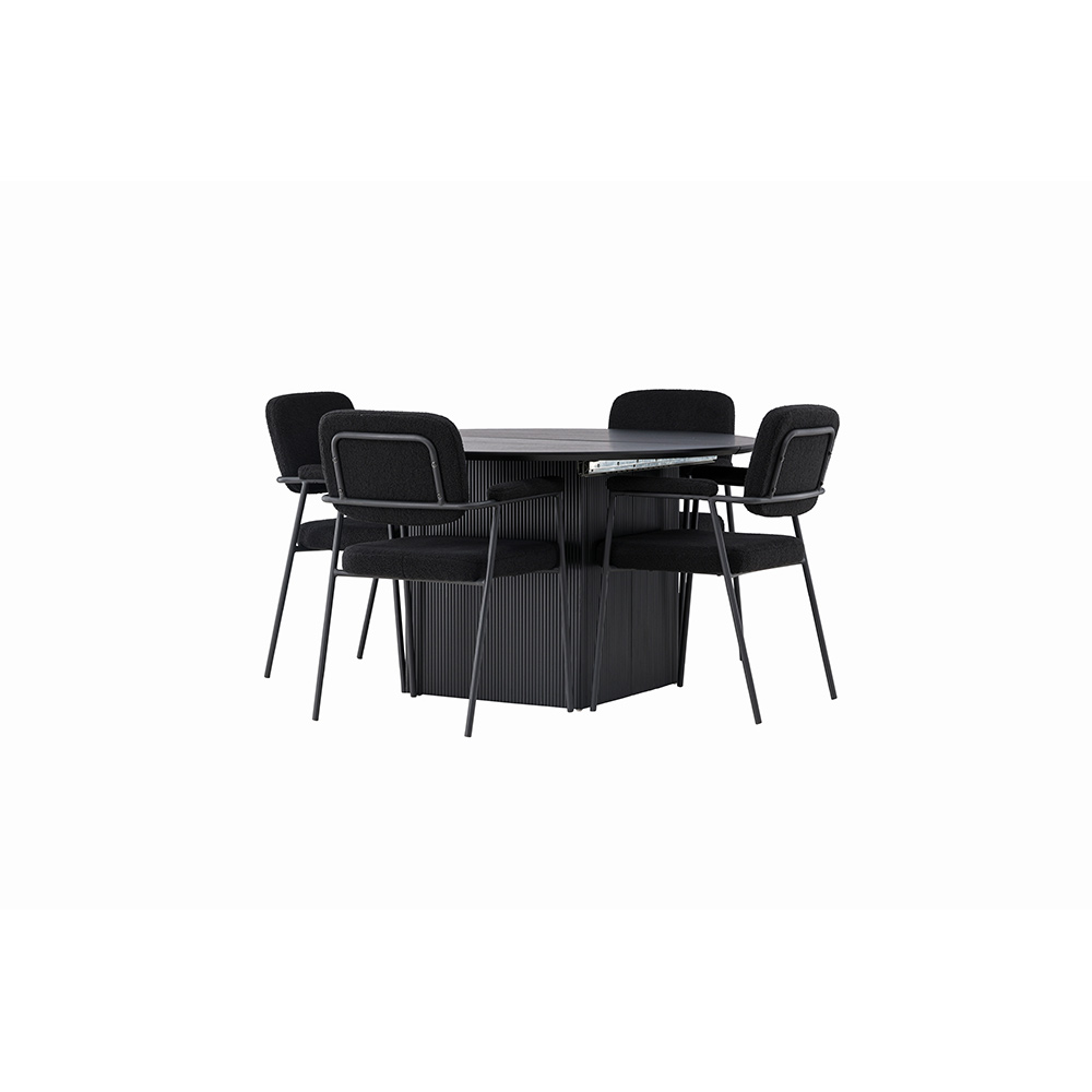 Spisegruppe Venture Home Matilda med 4 Yesterday Stoler