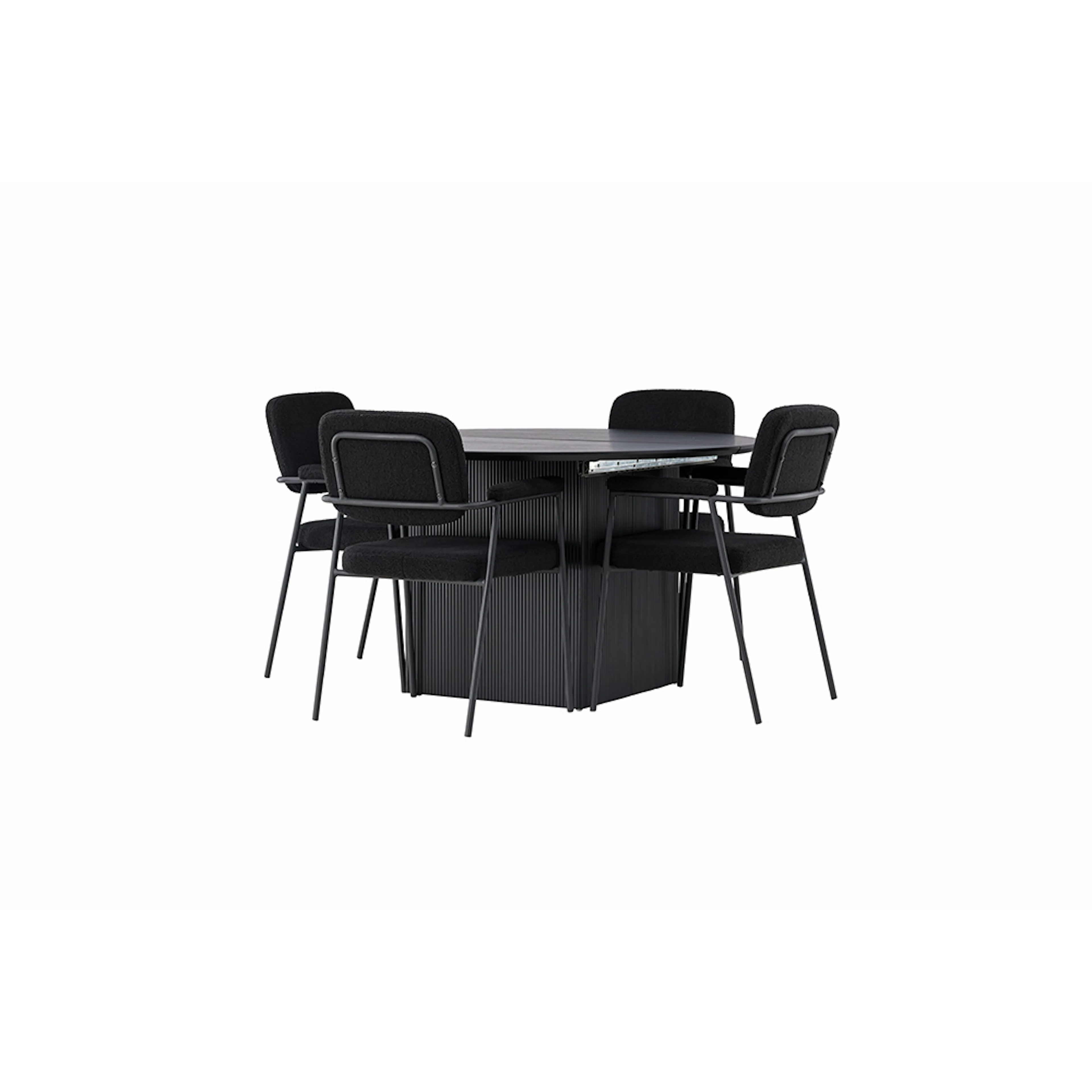 Spisegruppe Venture Home Matilda med 4 Yesterday Stoler