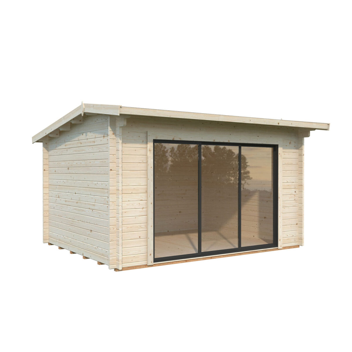 Ines 11,1 m2 Slide NO Slide 1-Lags Glass