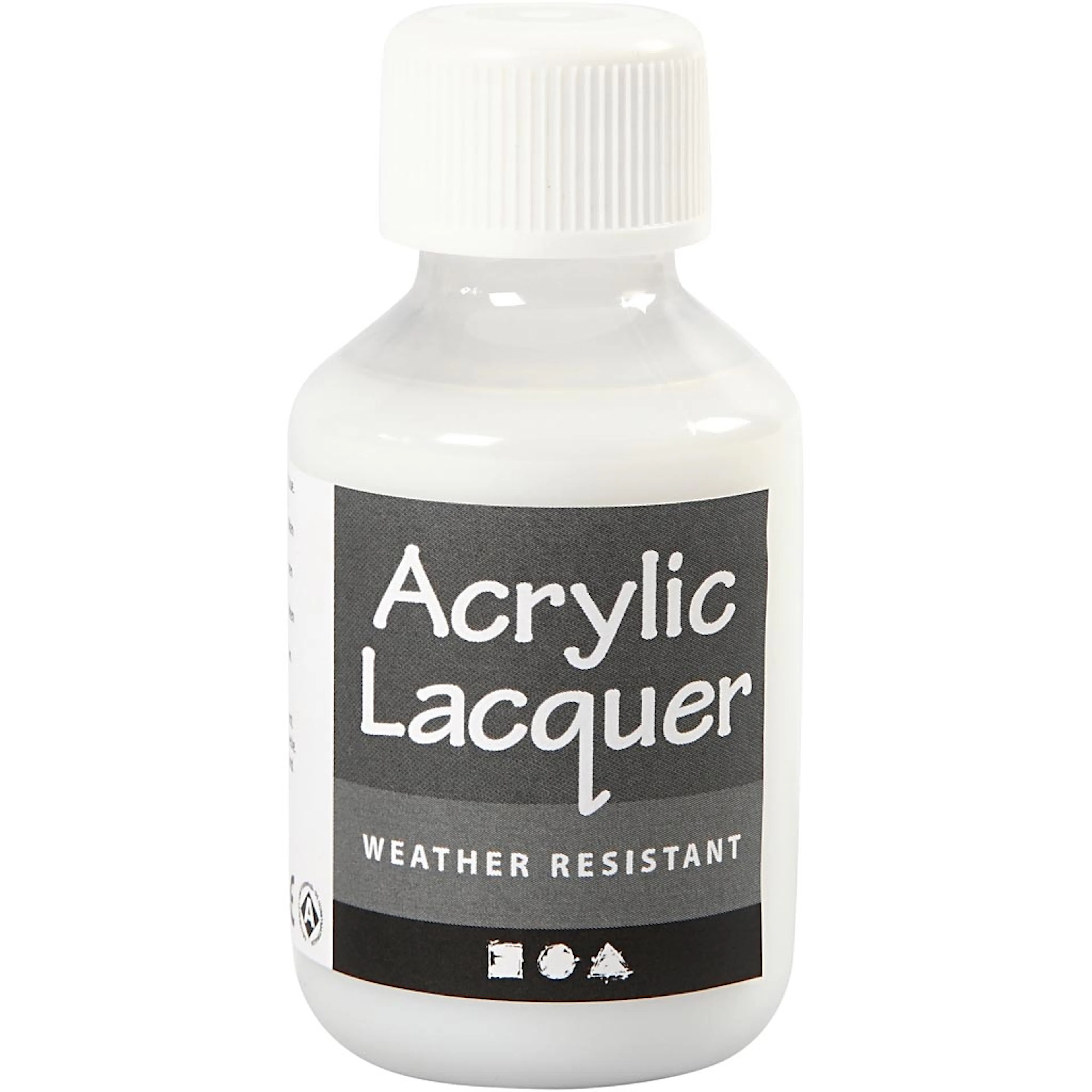 Akryllack, 100 ml/ 1 flaska 100 ml