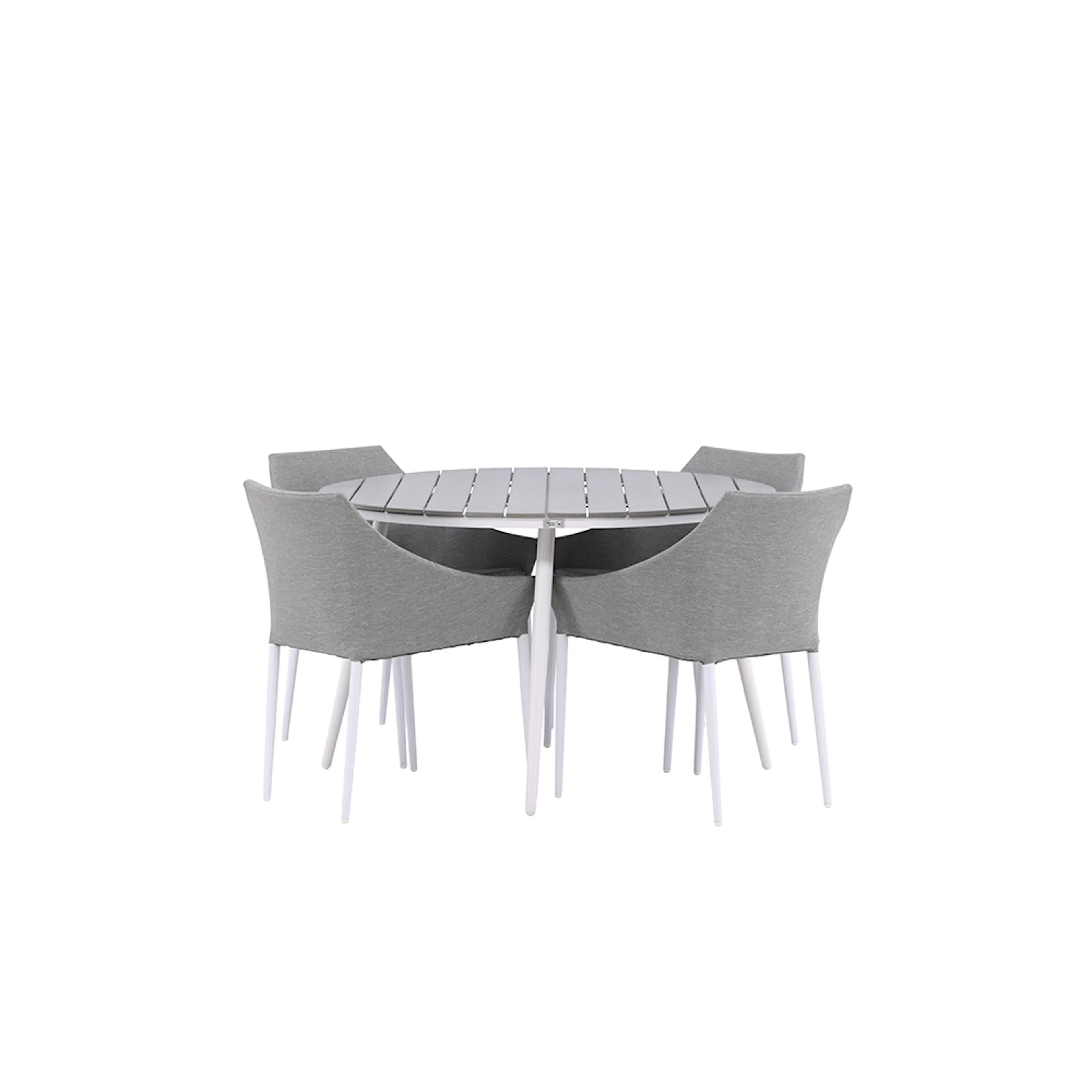 Spisegruppe Venture Home Break Ø120 cm med 4 Spoga Stoler