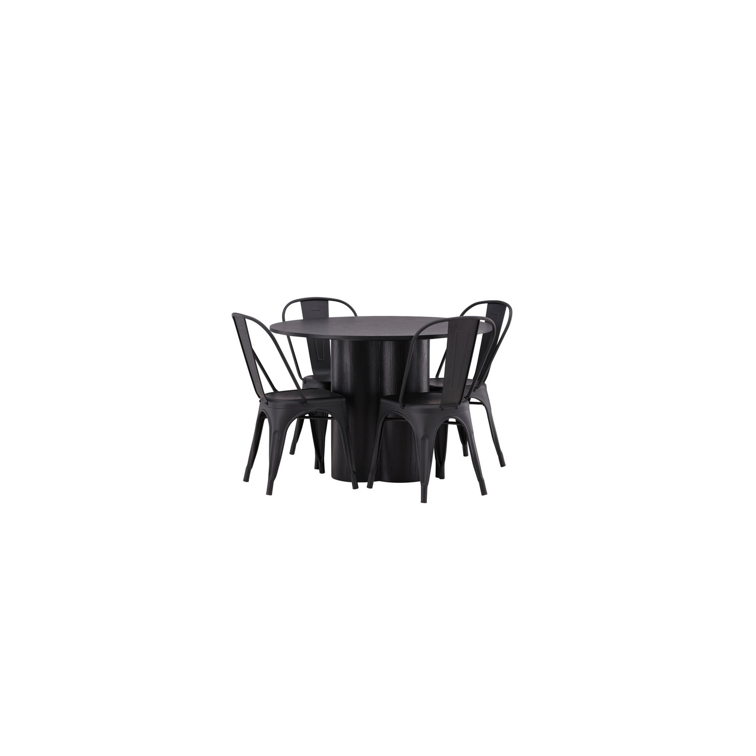 Spisegruppe Venture Home Olivia med 4 Tempe Stoler