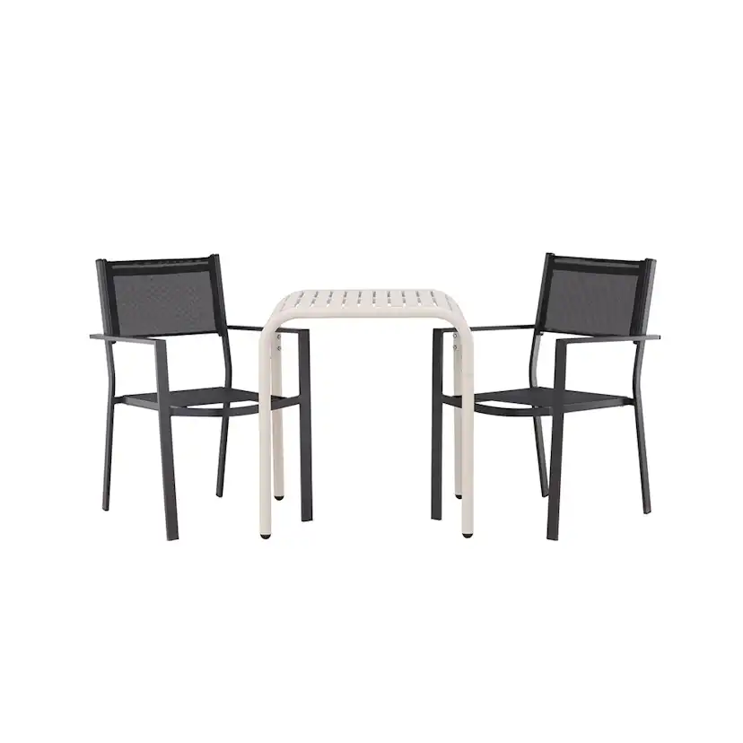Cafégruppe Venture Home Borneo Bord med 2 Copacabana Stoler