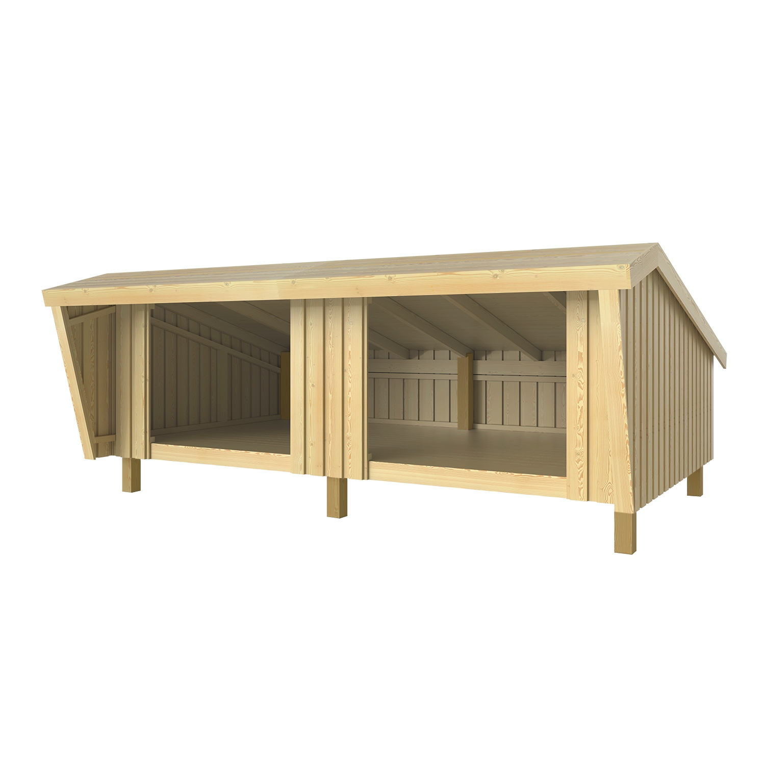 Gapahuk PLUS Shelter Ubehandlet