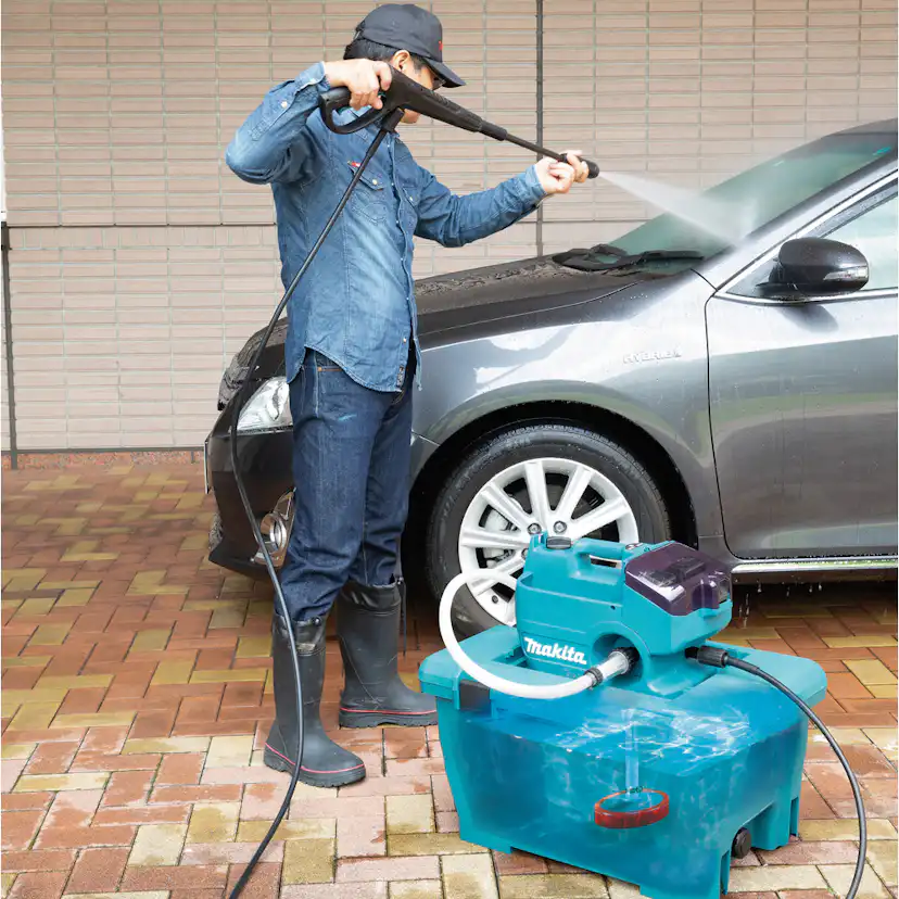 Høytrykksspyler Makita LXT DHW080ZK LXT 2x18V uten Batteri & Lader