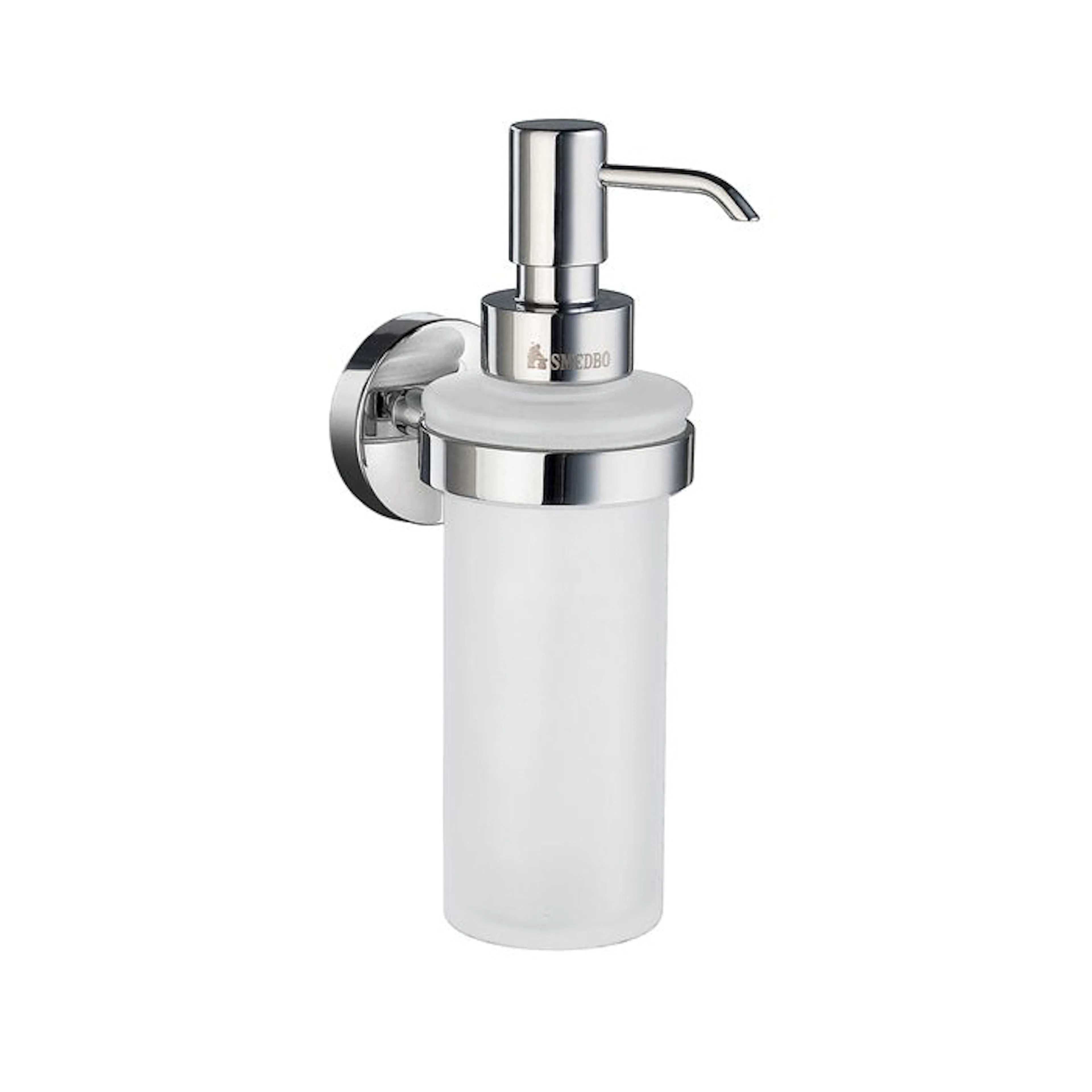 Såpedispenser Smedbo HK369 Krom/Frostet Glass