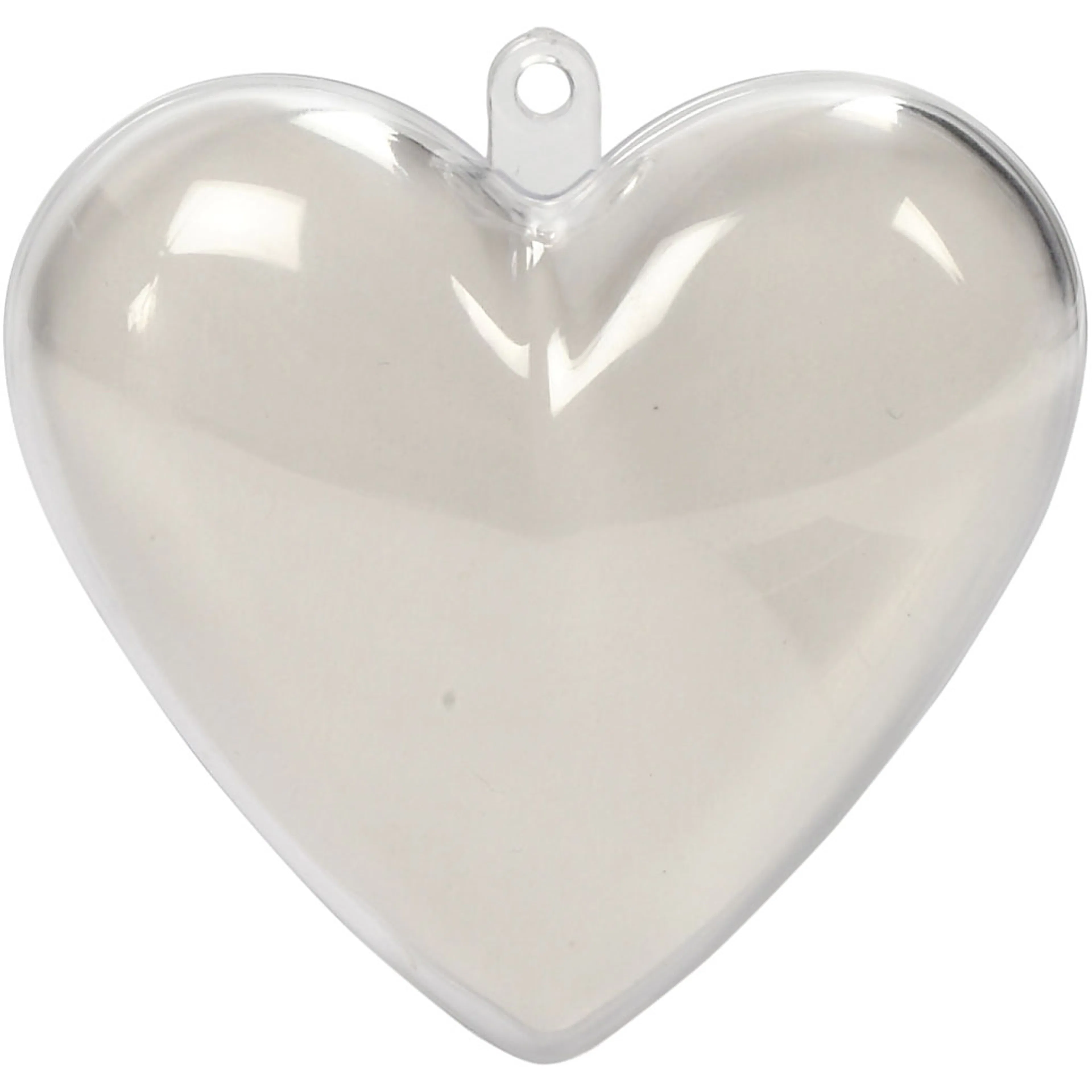 Deko-Hjerte Creativ Company Transparent 10 stk/1 Pk