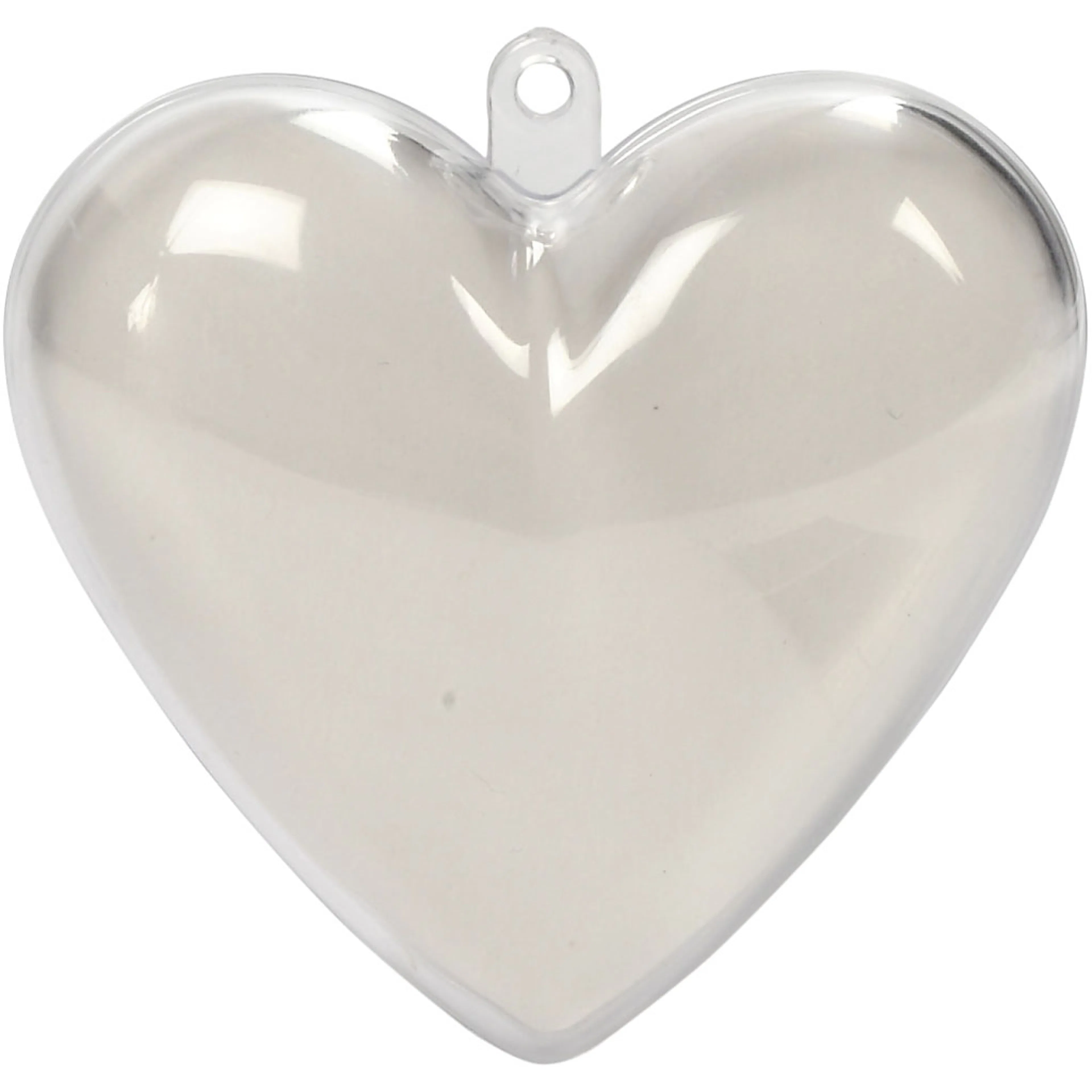 Deko-Hjerte Creativ Company Transparent 10 stk/1 Pk