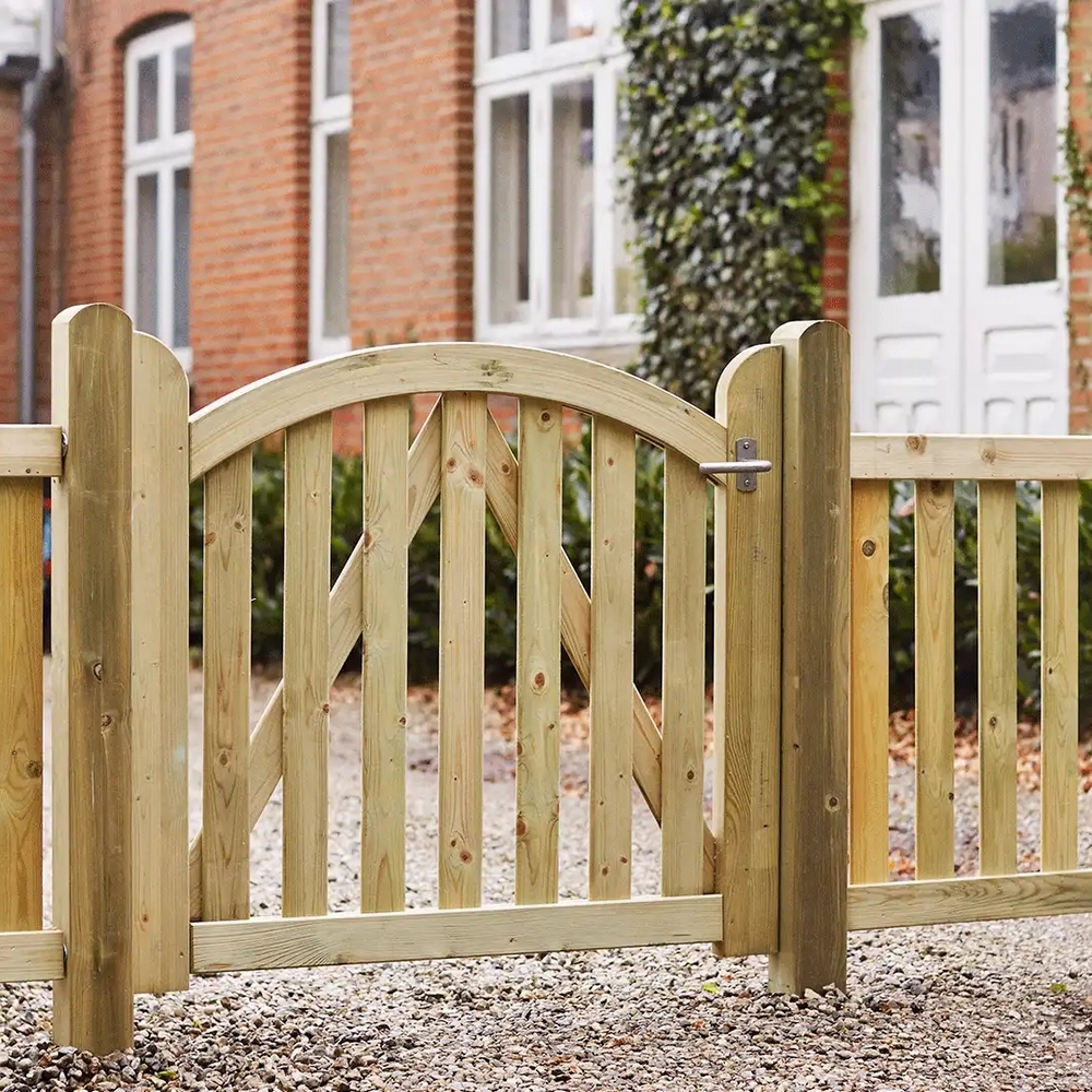 Port PLUS Ligno Enkel med Beslag Høyre 100x88/85 cm