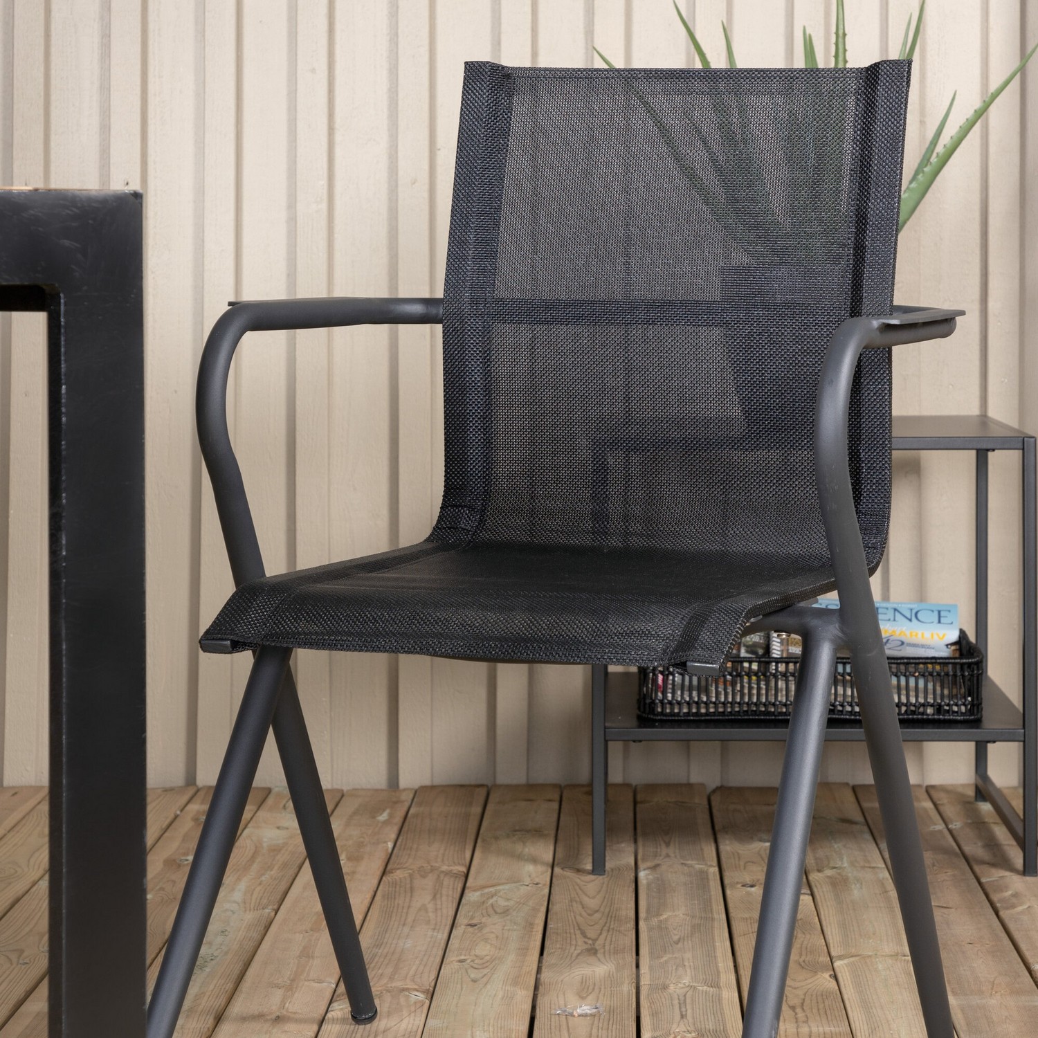 Spisegruppe Venture Home Bois med 6 Act Stoler