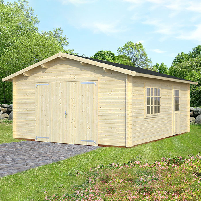Garasjebod Palmako Roger 23,9 m2 med Dobbel Treport