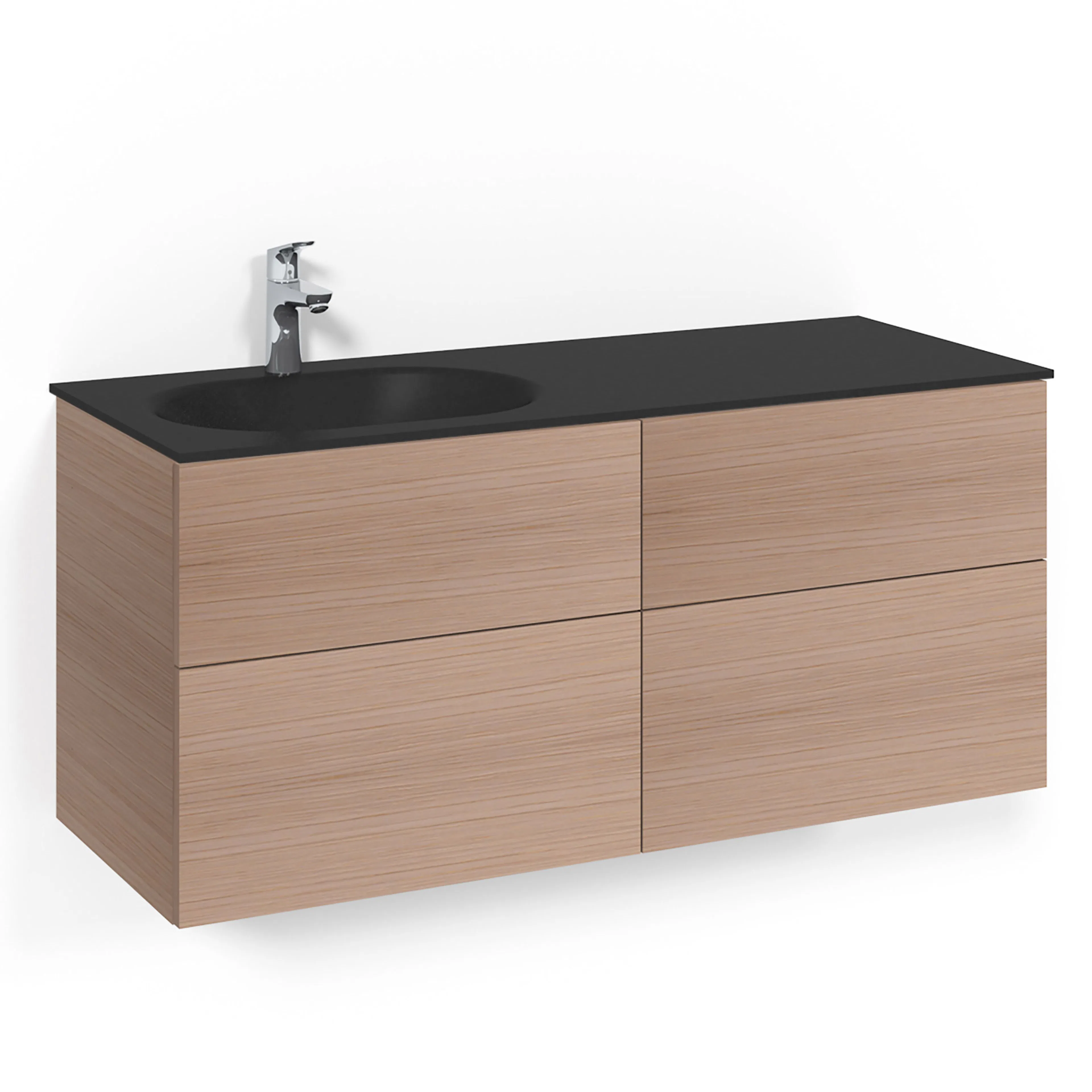 Servantskap Macro Design Crown Push Open med Glasservant