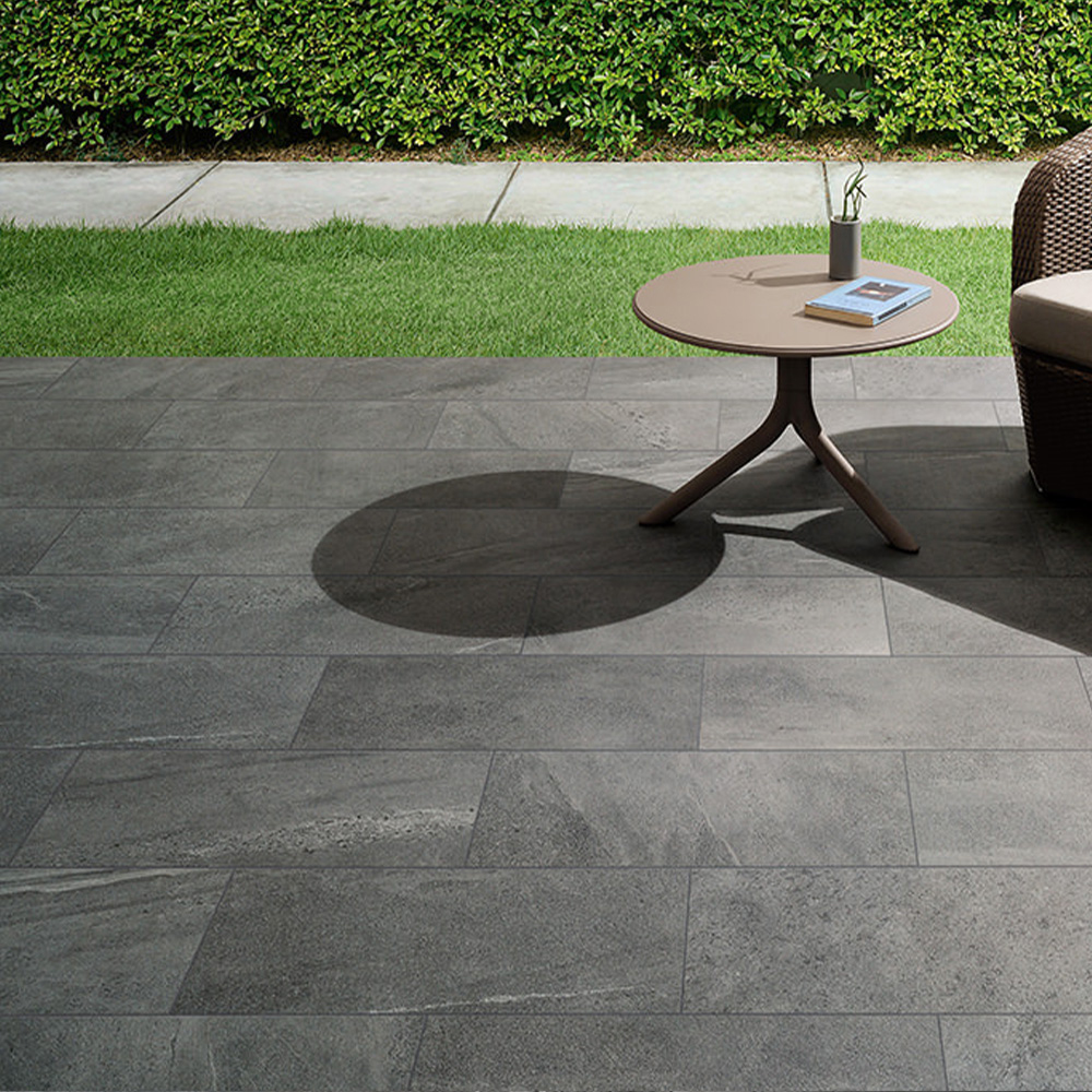 Klinker Coem Ceramiche Brit Stone Mørk Grå Grå 30x60 cm Matt
