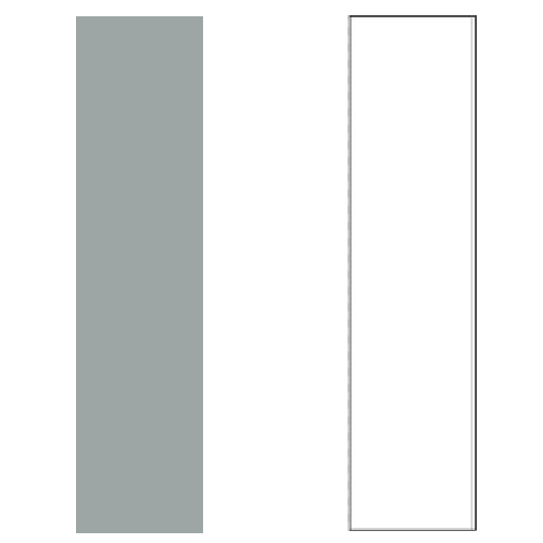 Baderomspanel Fibo 4115 M10 Medium Grey