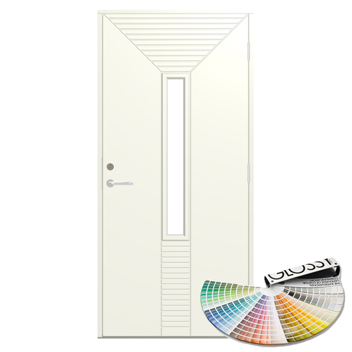 DØR YD EUGENIA GL  9X21H NCS M 90x210 - Høyre