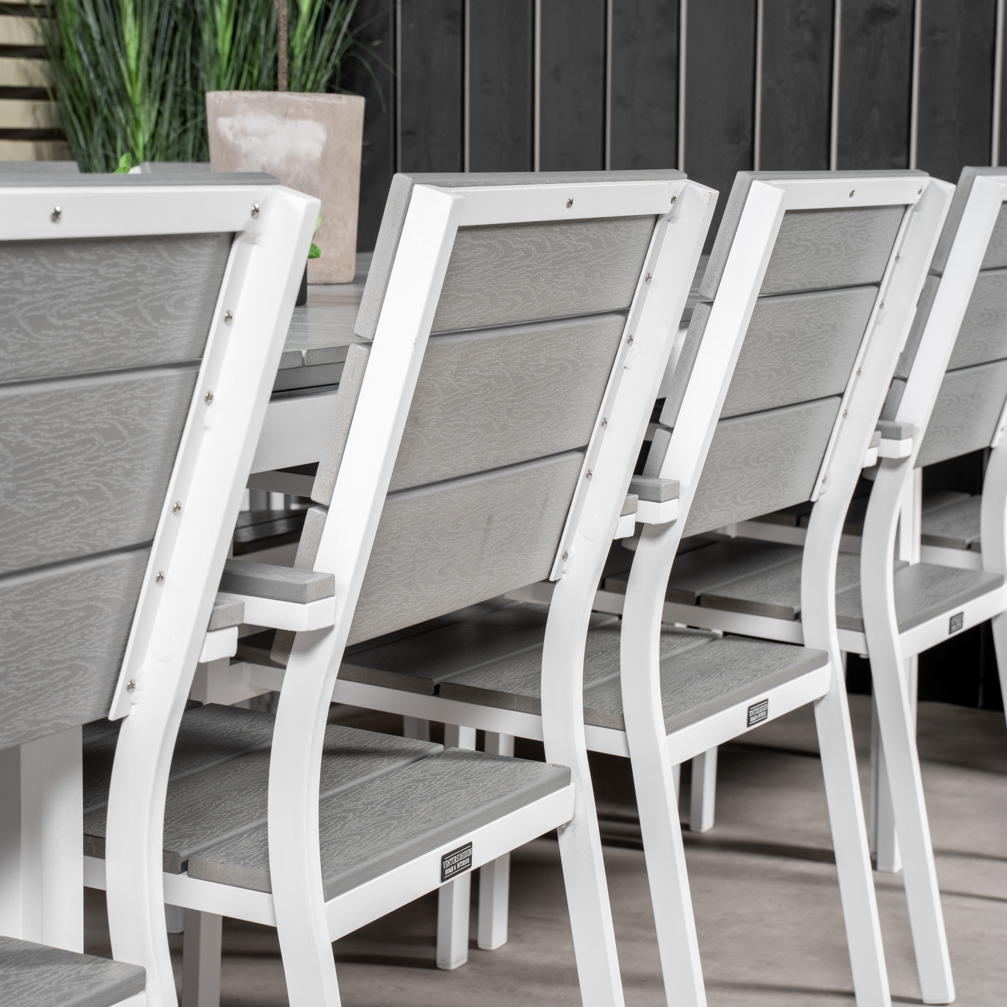 Spisegruppe Venture Home Lova 224/324 med 10 Lova Spisestoler