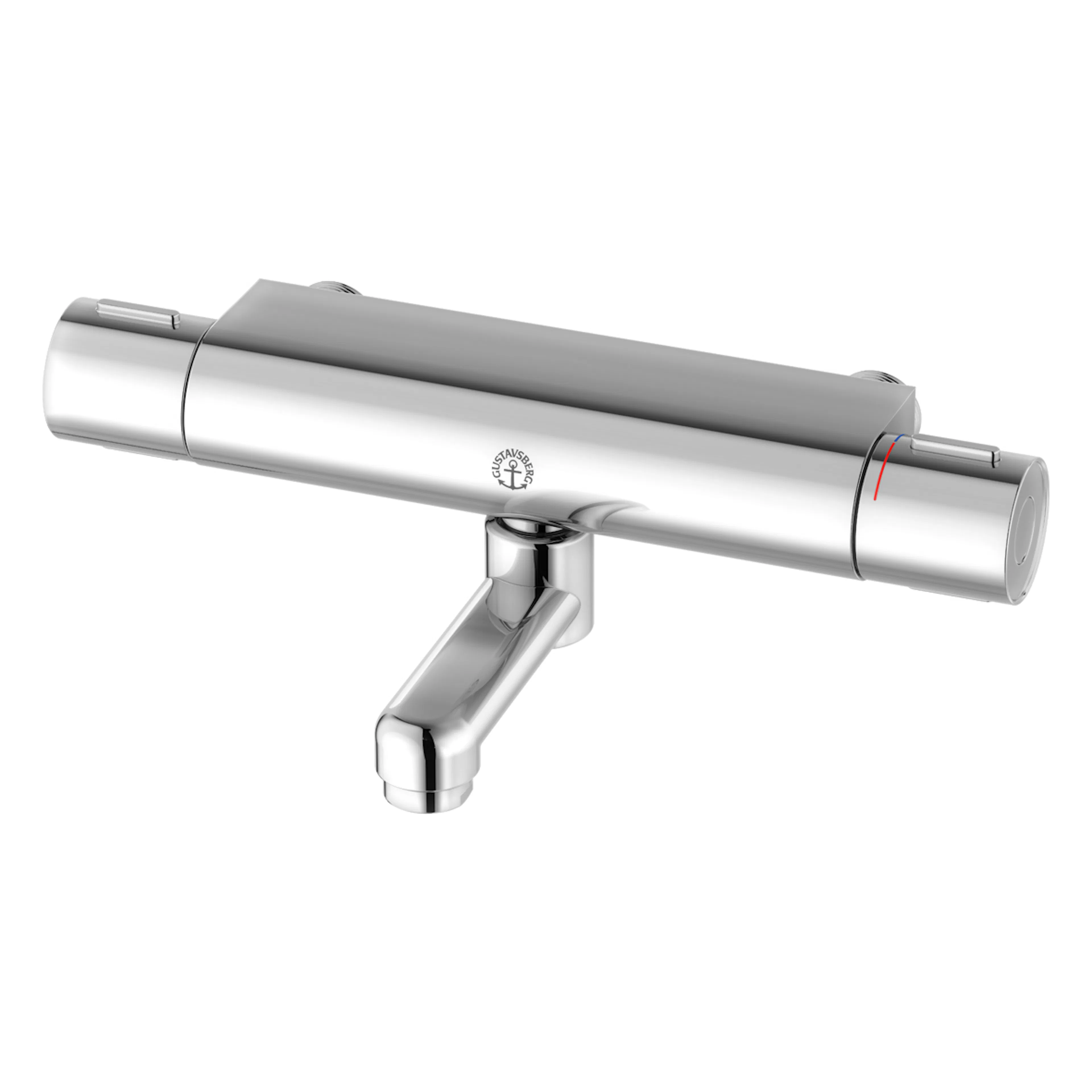 GBG NYA NAUTIC DUSCH/TVÄTT TERM BL, 160C/C, FAST PIP 85MM CC mått: 160, Standard