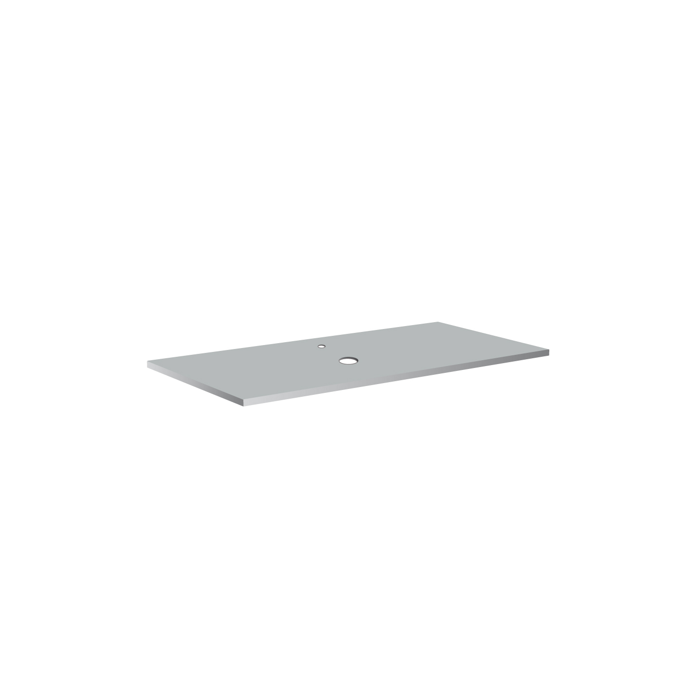 Benkeplate Hafa Sentrert Hull Messing Relish Suede