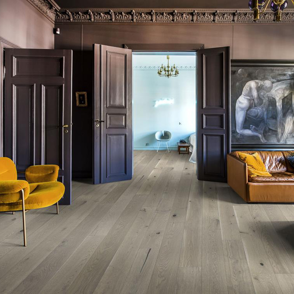 Parkettgolv Kährs Beyond Retro Pearl Grey Ultramatt Lack Ek 1-Stav