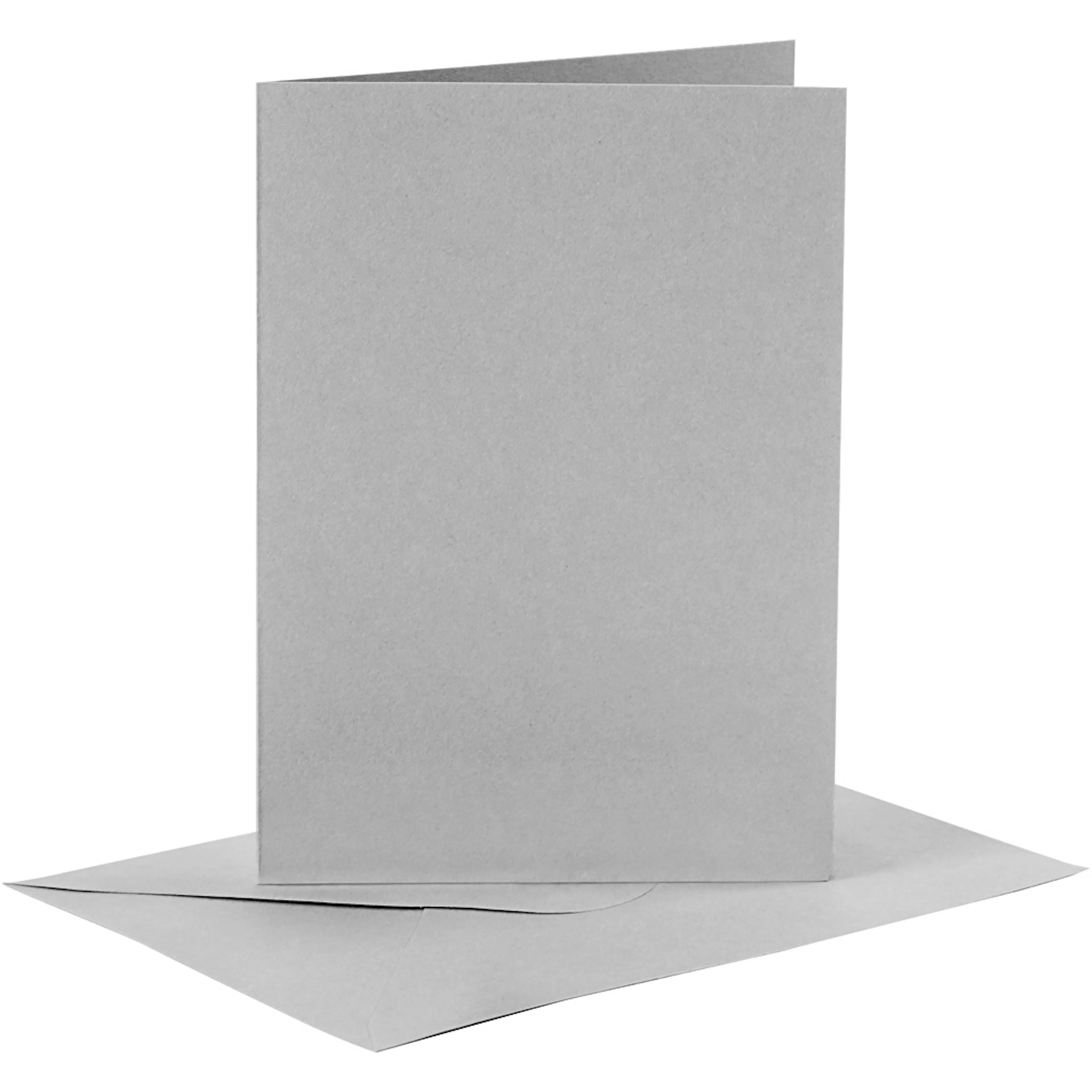 Kort Creativ Company og Konvolutt Kort str 10,5x15 cm Konvolutt str 11,5x16,5 cm 6 stk 1 Pk