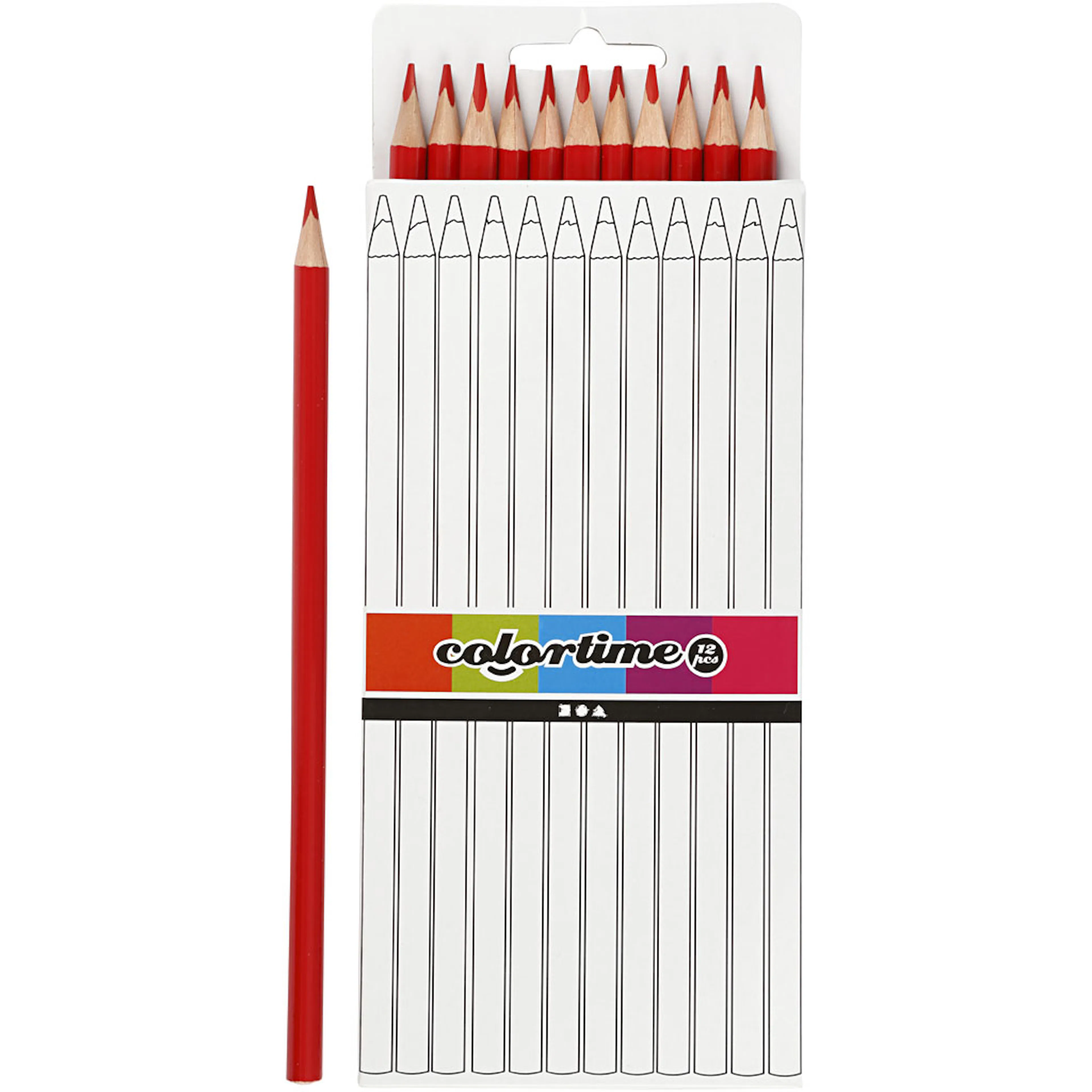 Fargeblyanter Creativ Company Colortime Kjerne 3 mm 12 stk/1 Pk