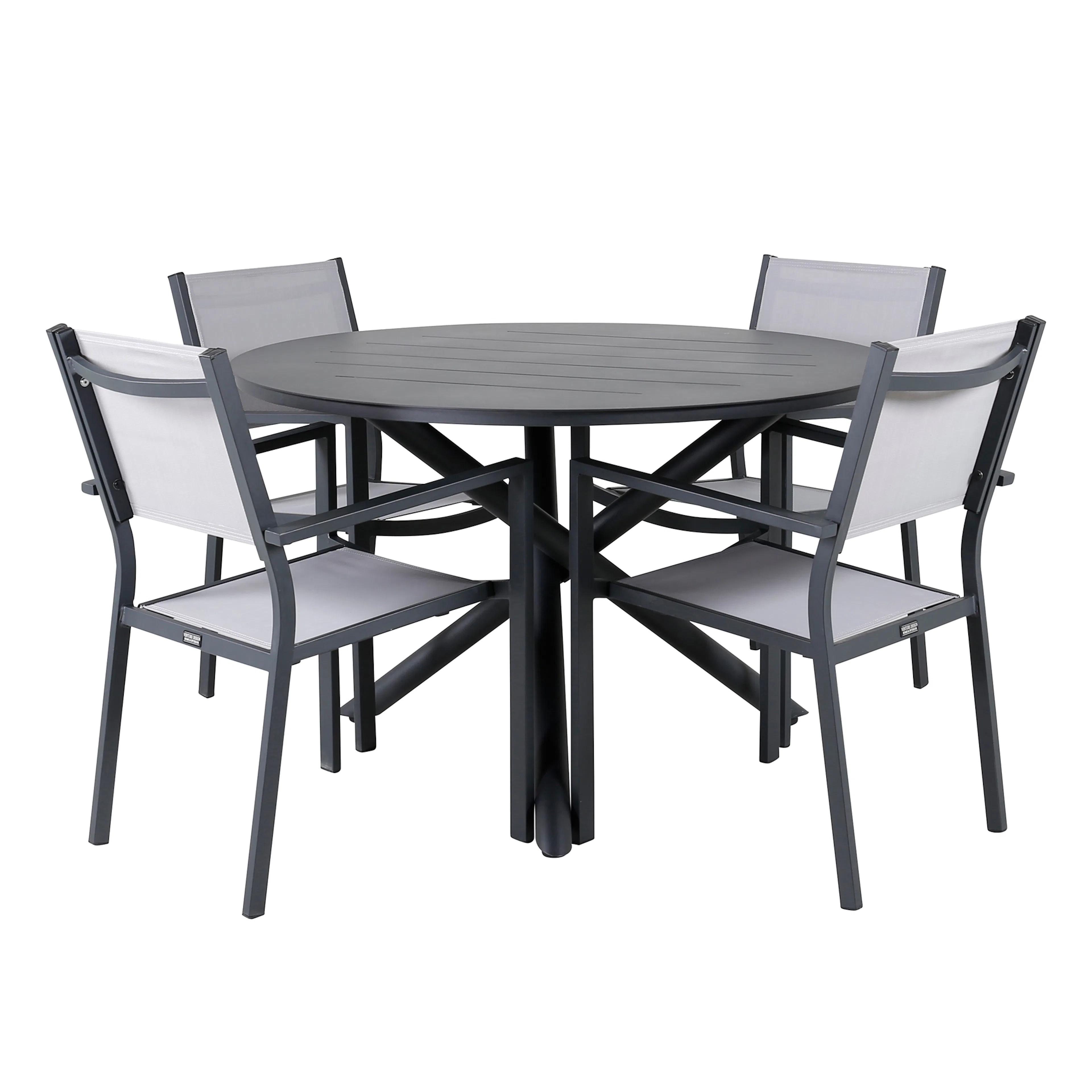 Spisegruppe Venture Home Alma med 4 Copacabana Stoler