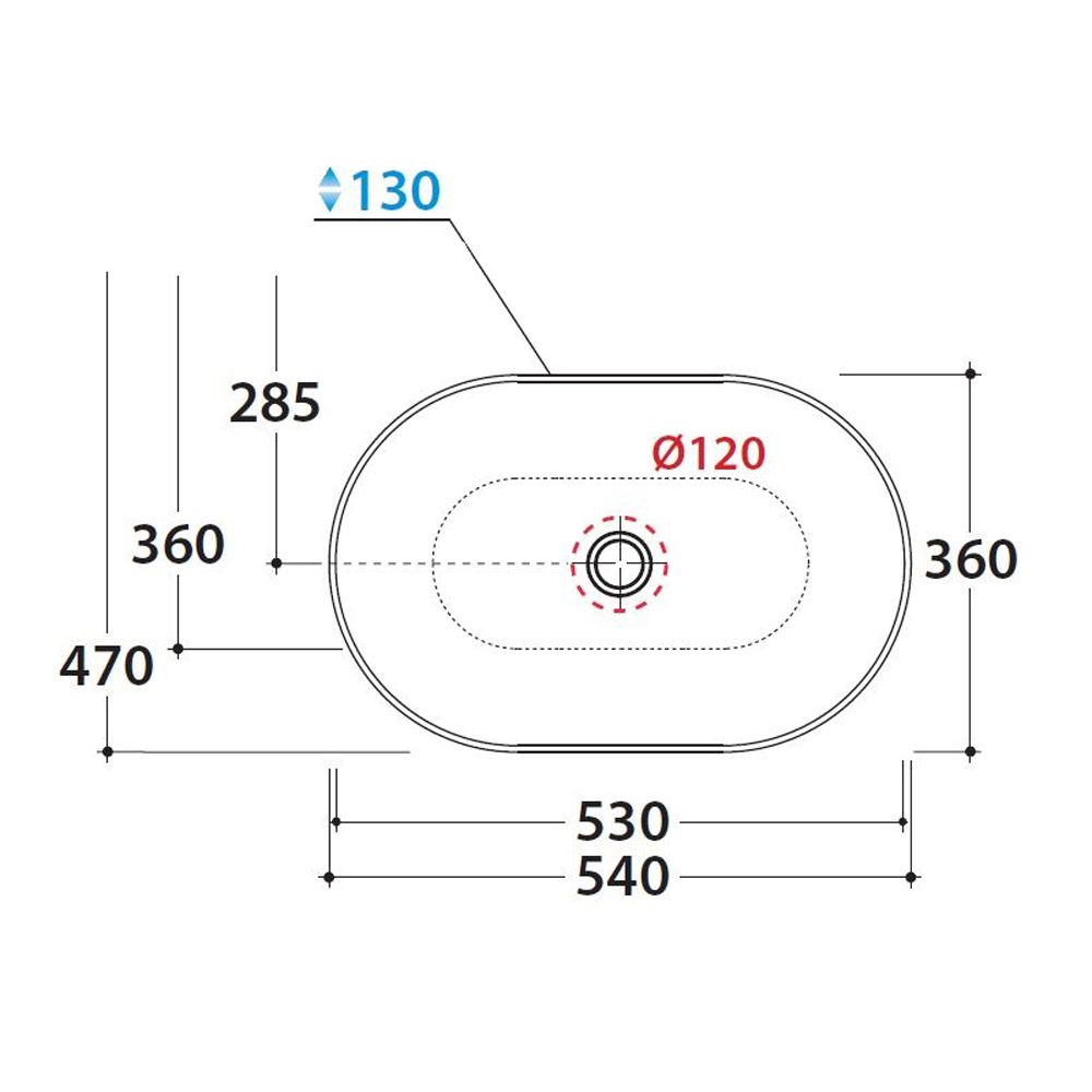 Servant Globo T-EDGE 540 mm