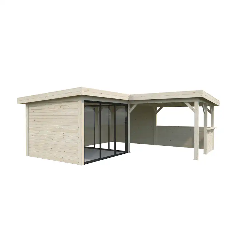 Hagestue Palmako Lenna 24,9 m2 Set 409 Slide