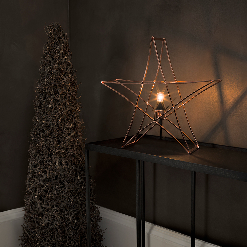 Adventsstjerne Gnosjö Konstsmide Stående 40 cm Metall