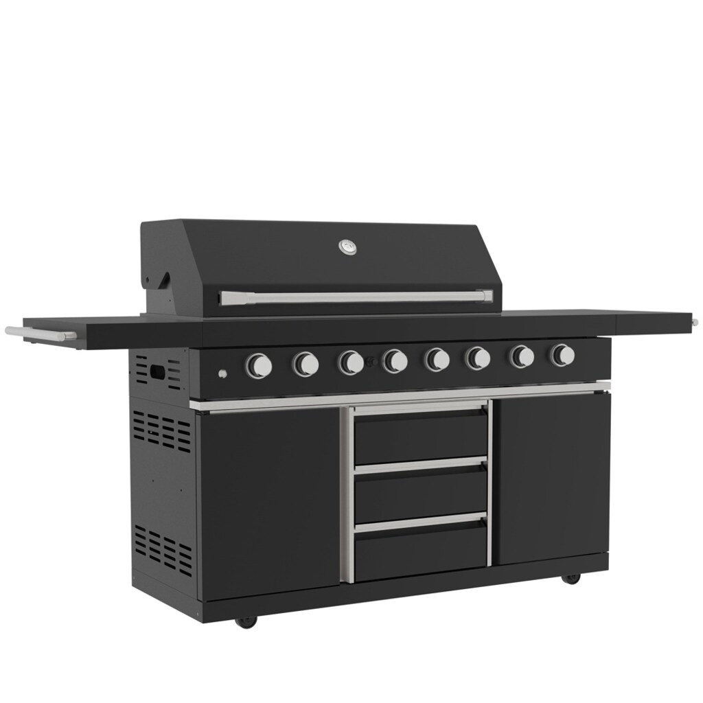 Gassgrill Metalcraft New Orleans Blackline med Varmeluftfunksjon