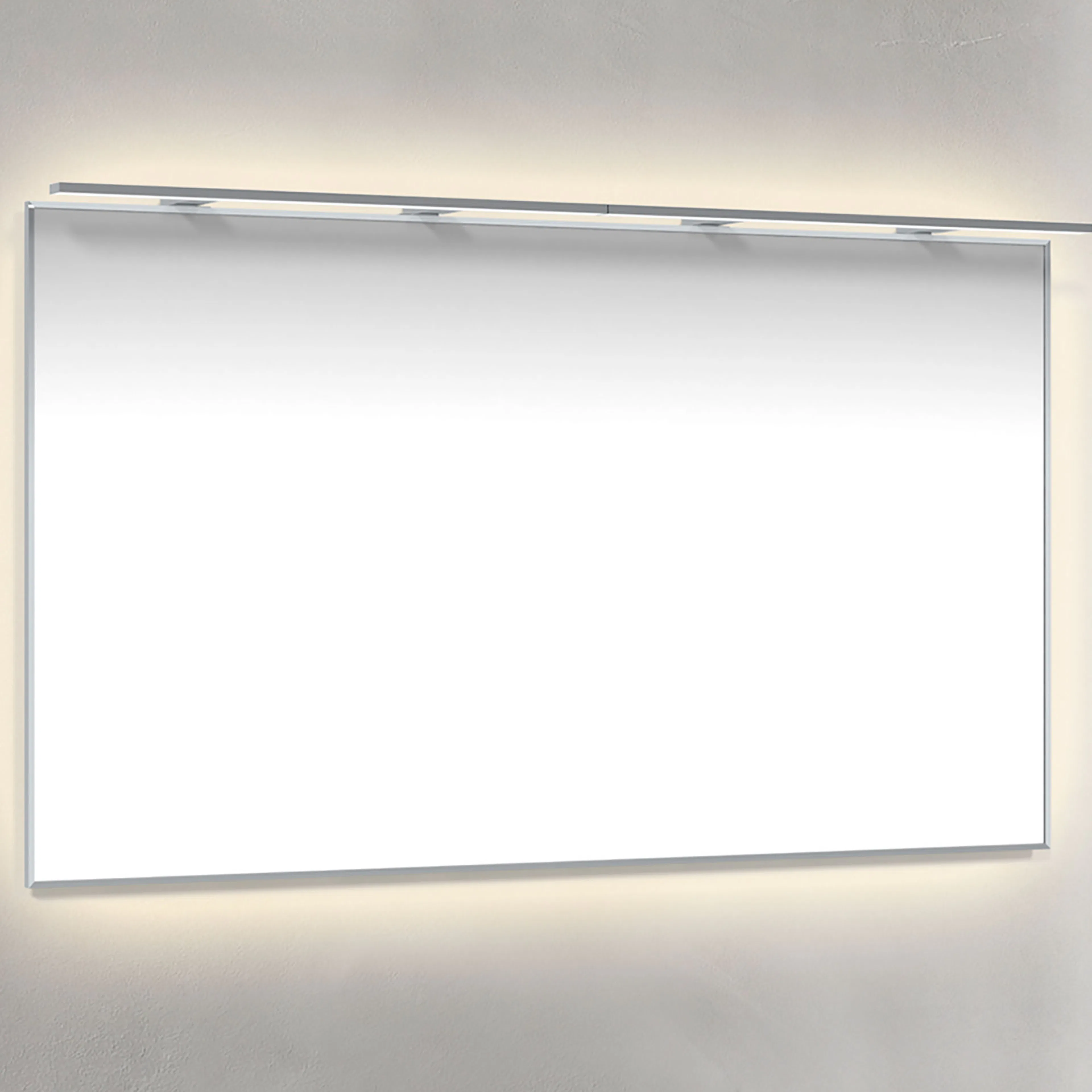 Speil Macro Design Crown Ambilight Ramp-belysning med Ramme