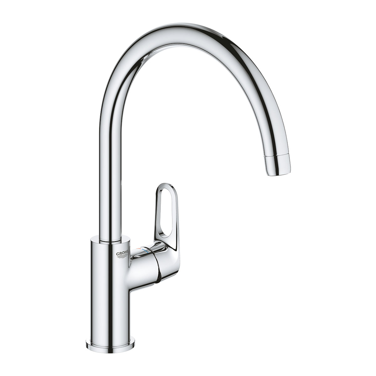 K&ouml;ksblandare Grohe Start Flow Standard Engreppsblandare Sv&auml;ngbar Pip & Quickfix