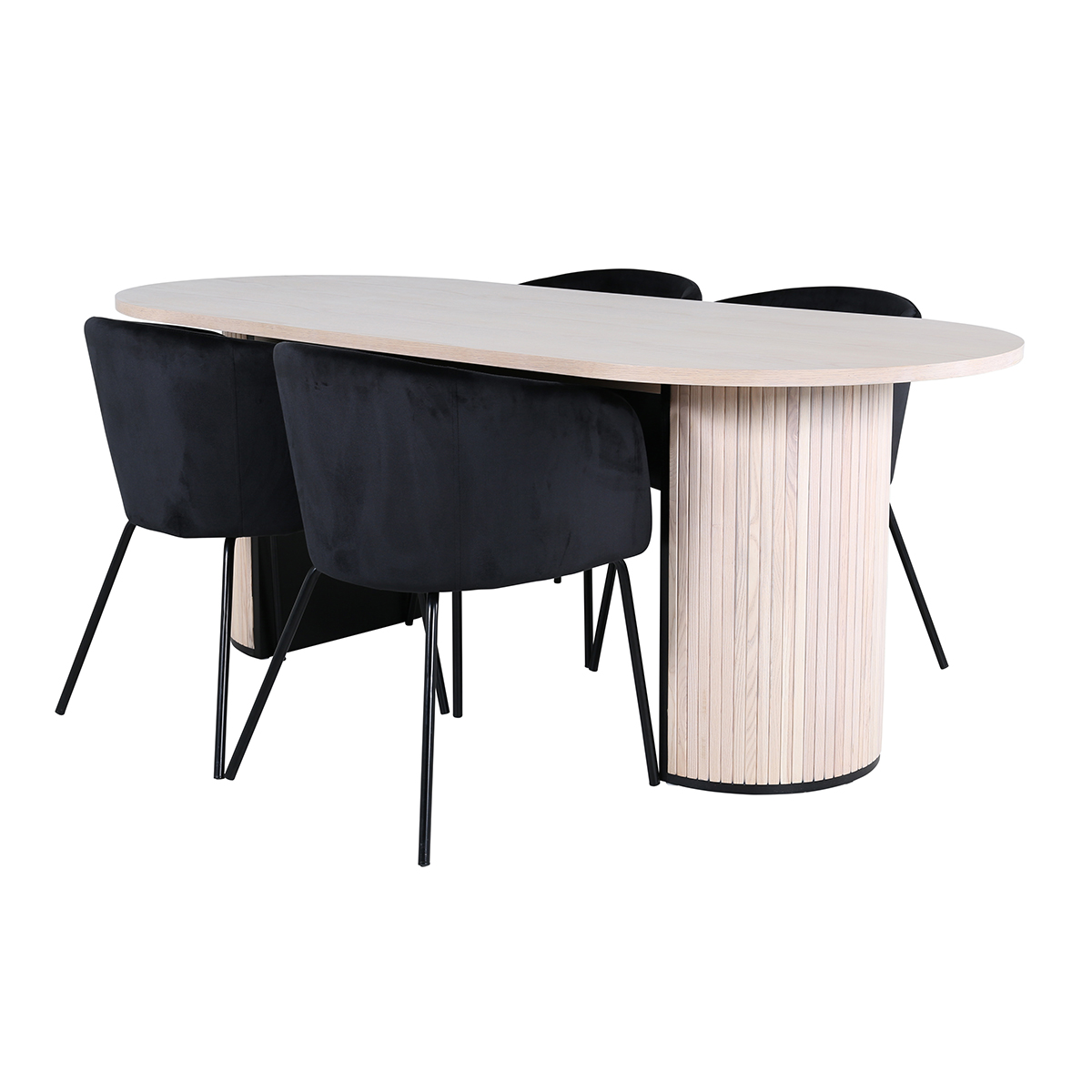 Spisegruppe Venture Home Bianca Spisebord og Bergen Spisestol