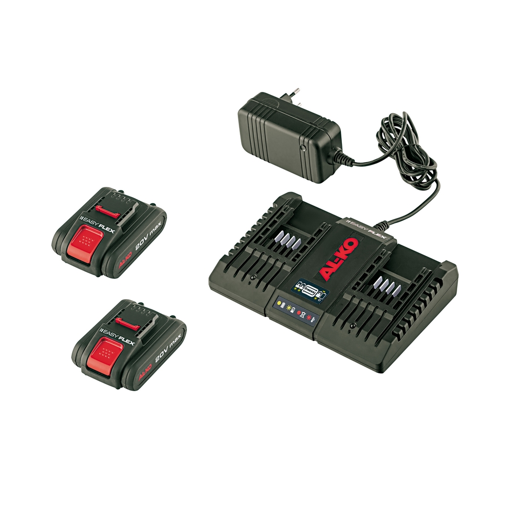 Gressklipper AL-KO 34.8 Li med Batteri og Dobbellader