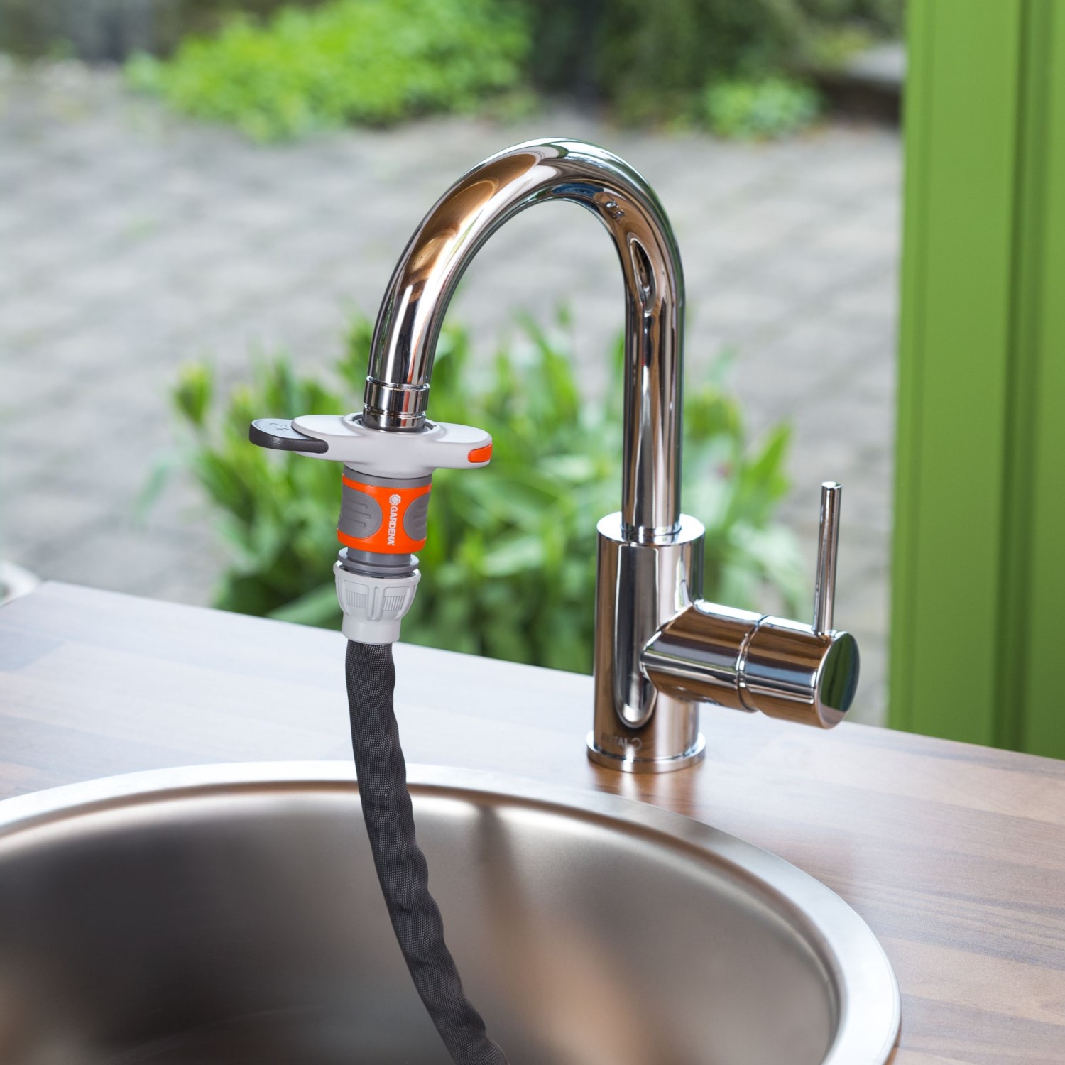 Adapter Gardena for Innendørs Vannkraner