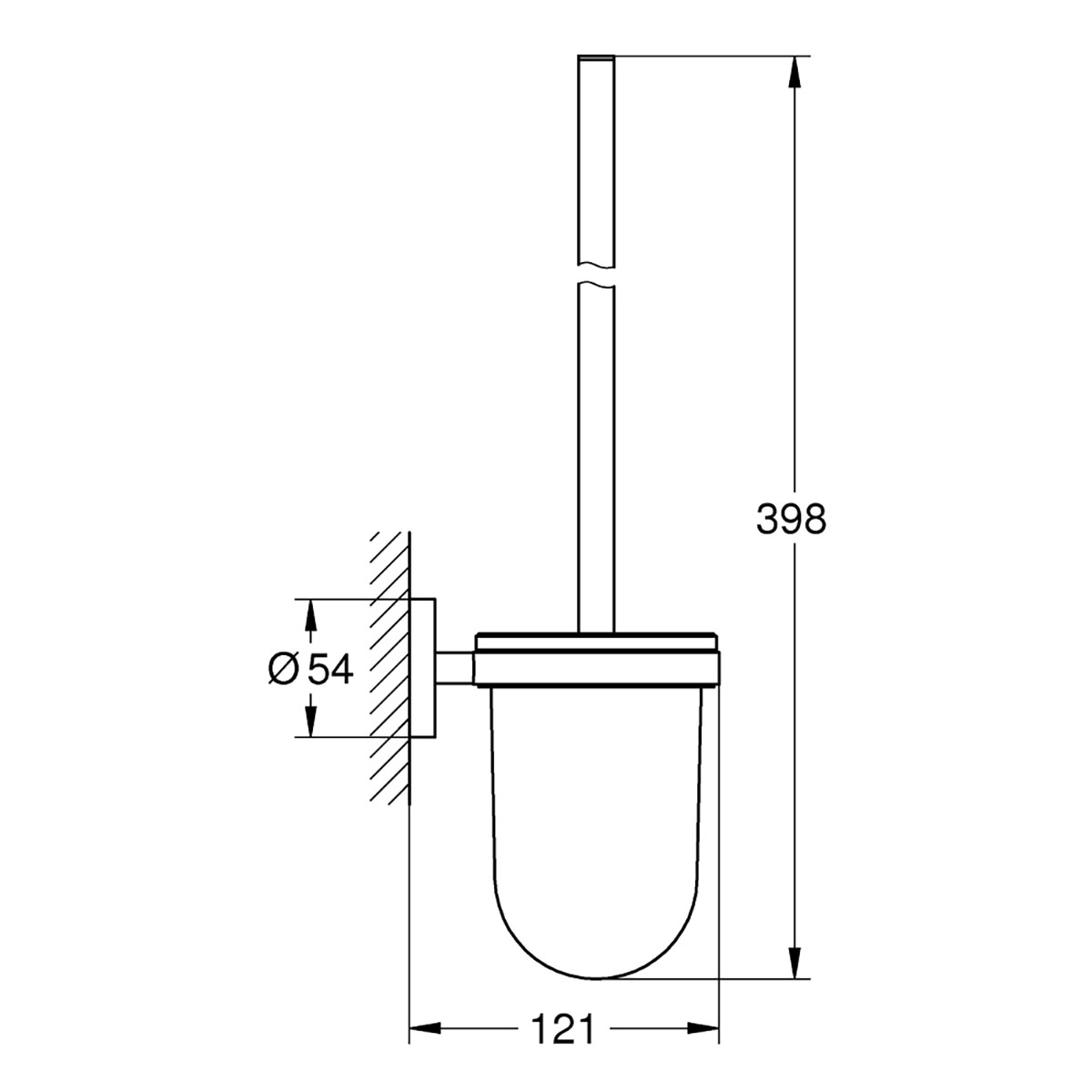 Toalettborste Grohe Essentials