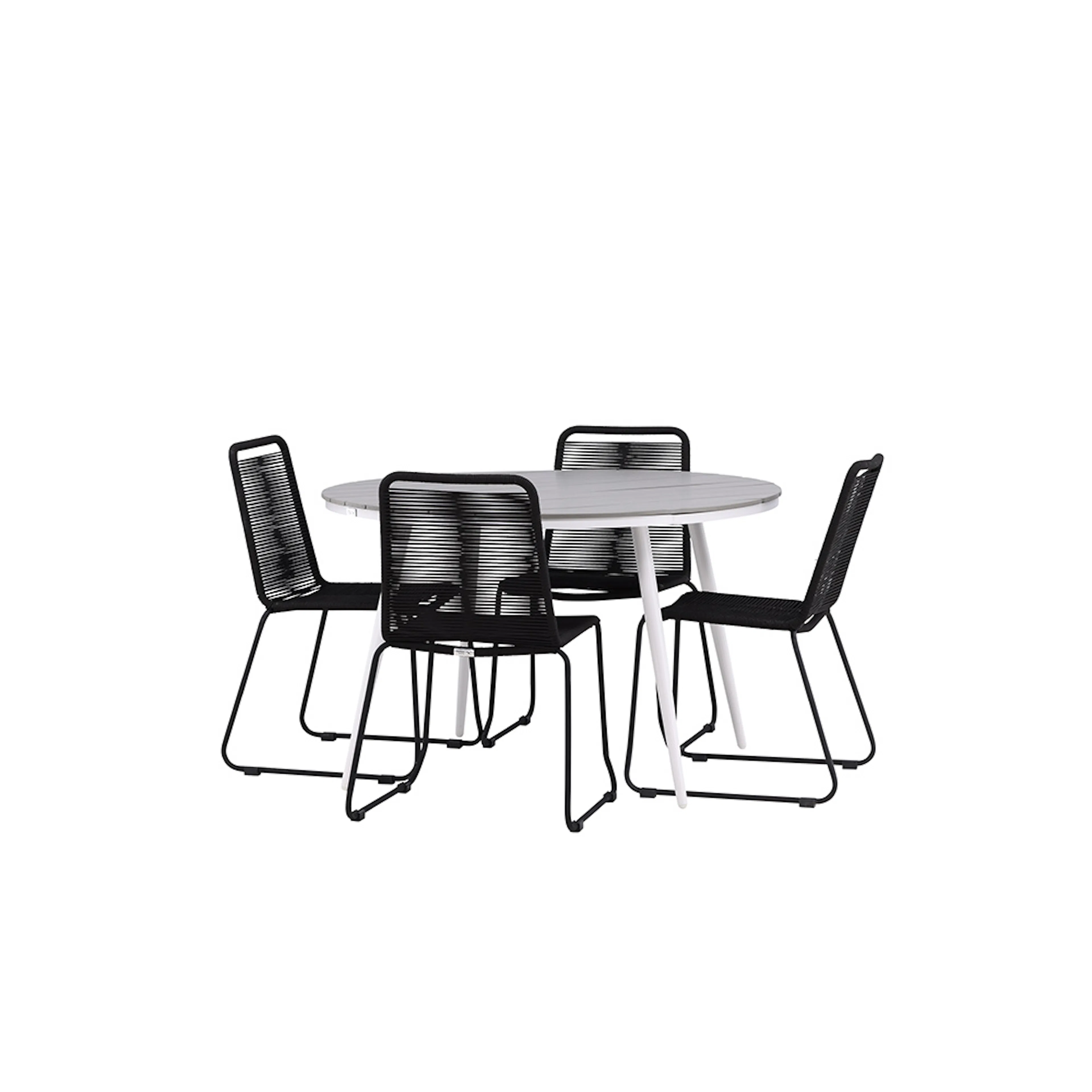 Spisegruppe Venture Home Break med 4 Lindos Stoler