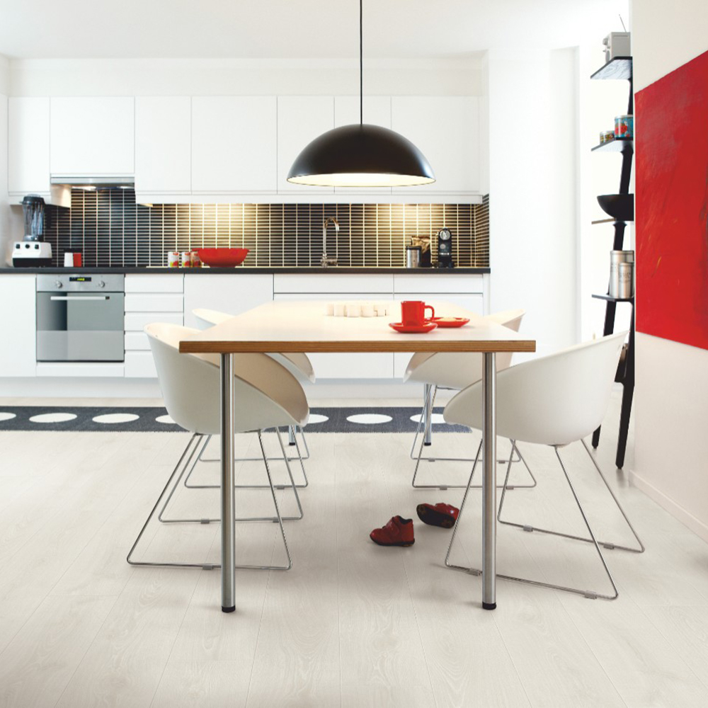 Laminatgulv Pergo Visby 4v Sensation Frost White Oak 1-stav