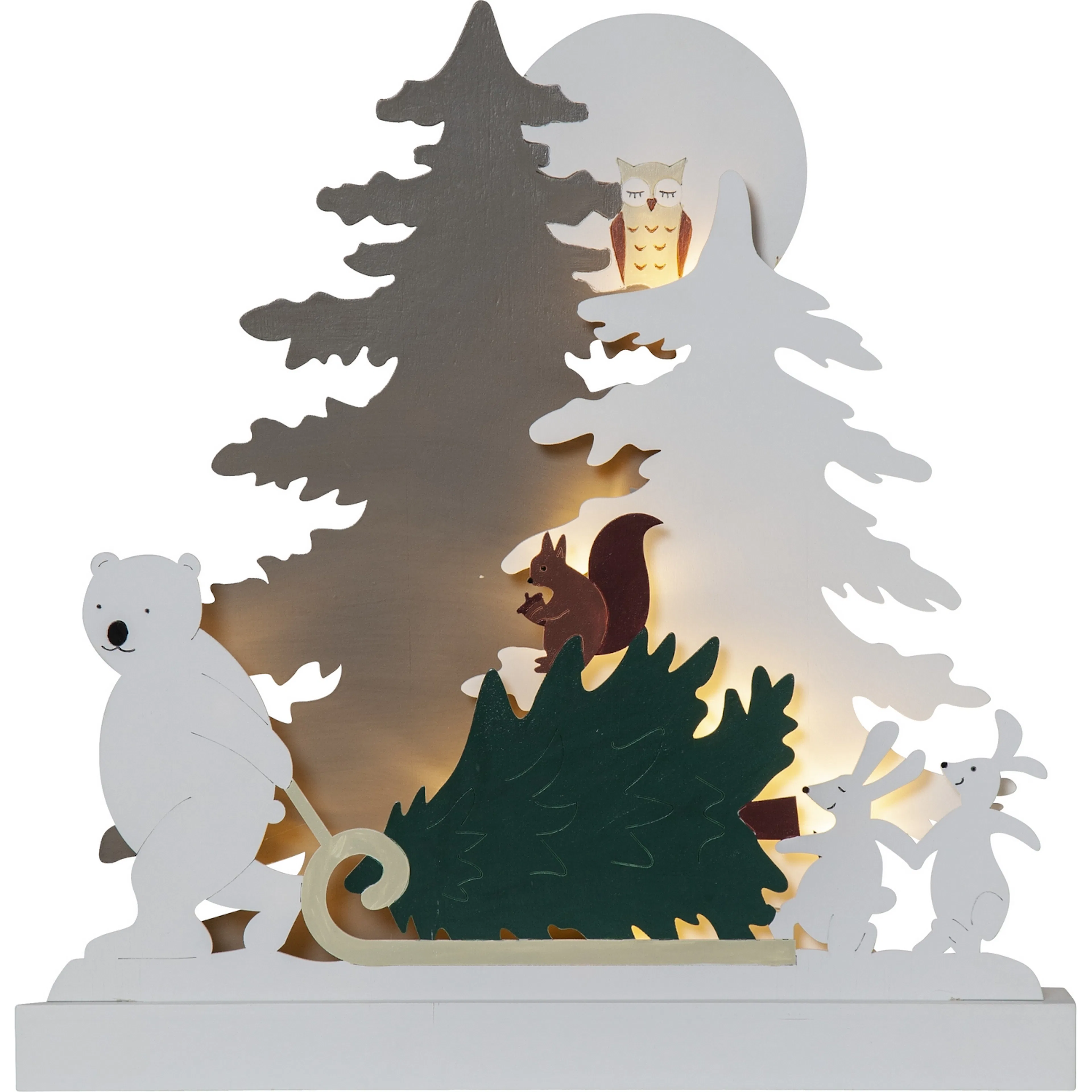 Dekorasjonsbelysning Star Trading Forest Friends