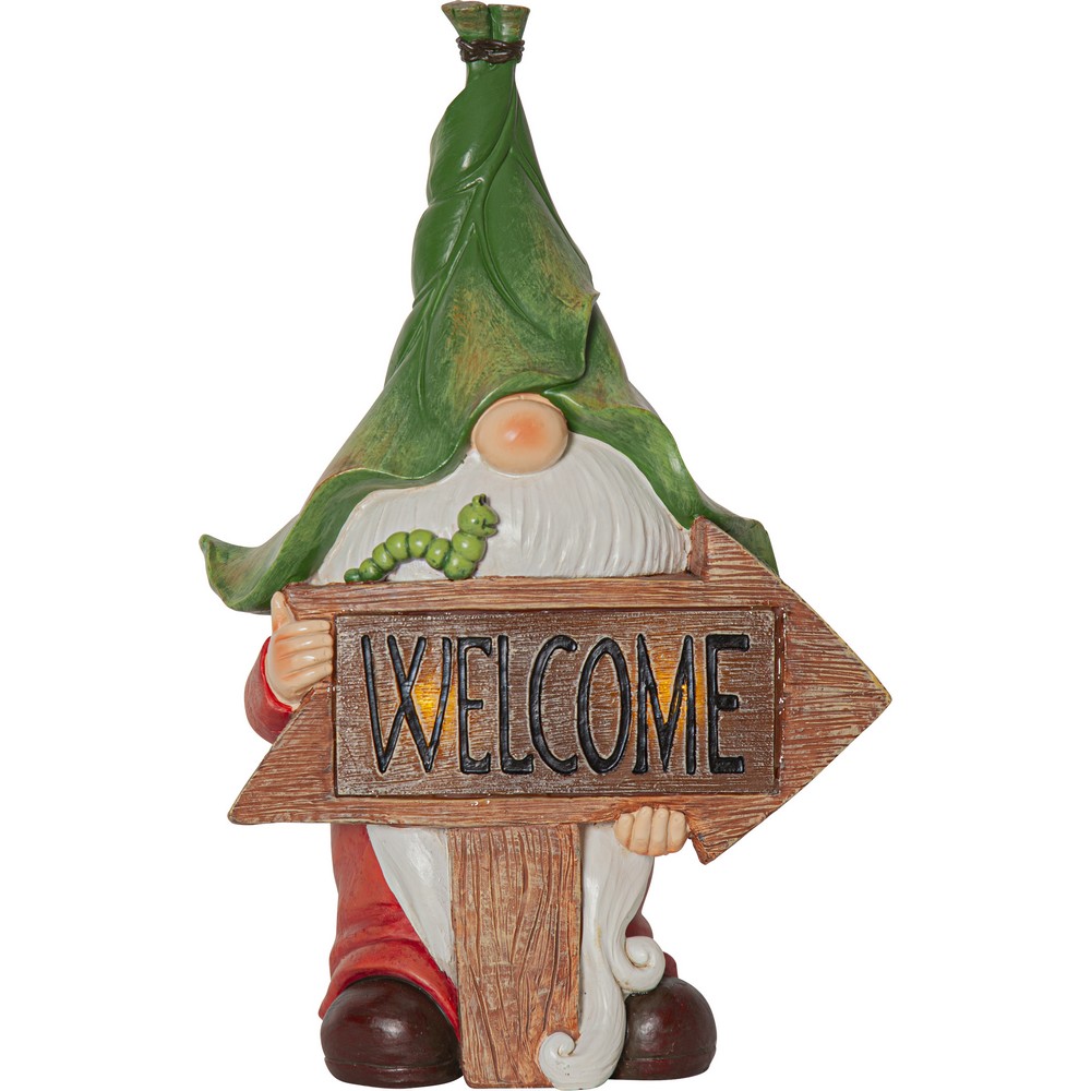 Solcelledekorasjon Star Trading Gnomy Welcome