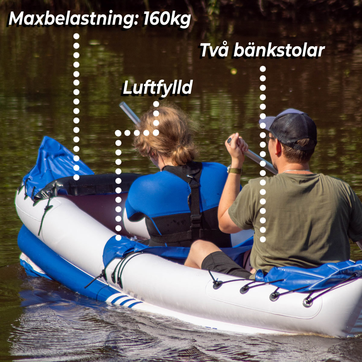 Kajakk Deep Sea 2 personer