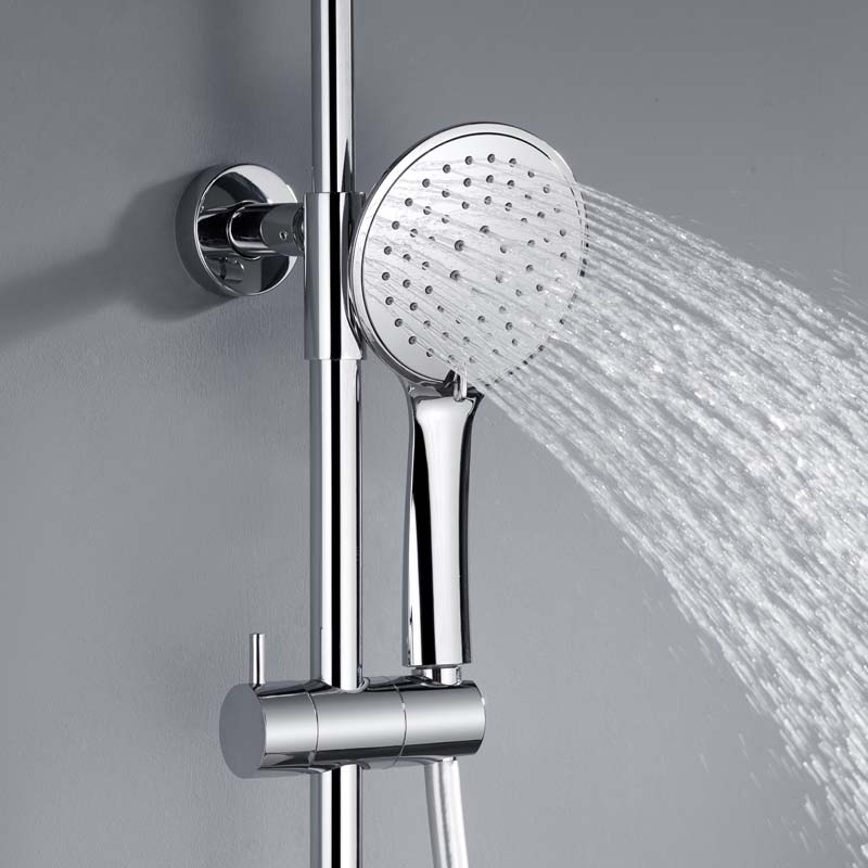 Dusjsett Bathlife Pärla/Dagg med Badekarbatteri
