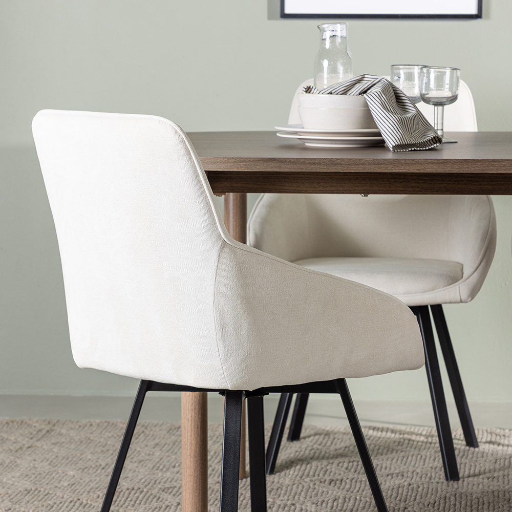 Spisegruppe Venture Home Andy med 4 stk Rosie Stoler
