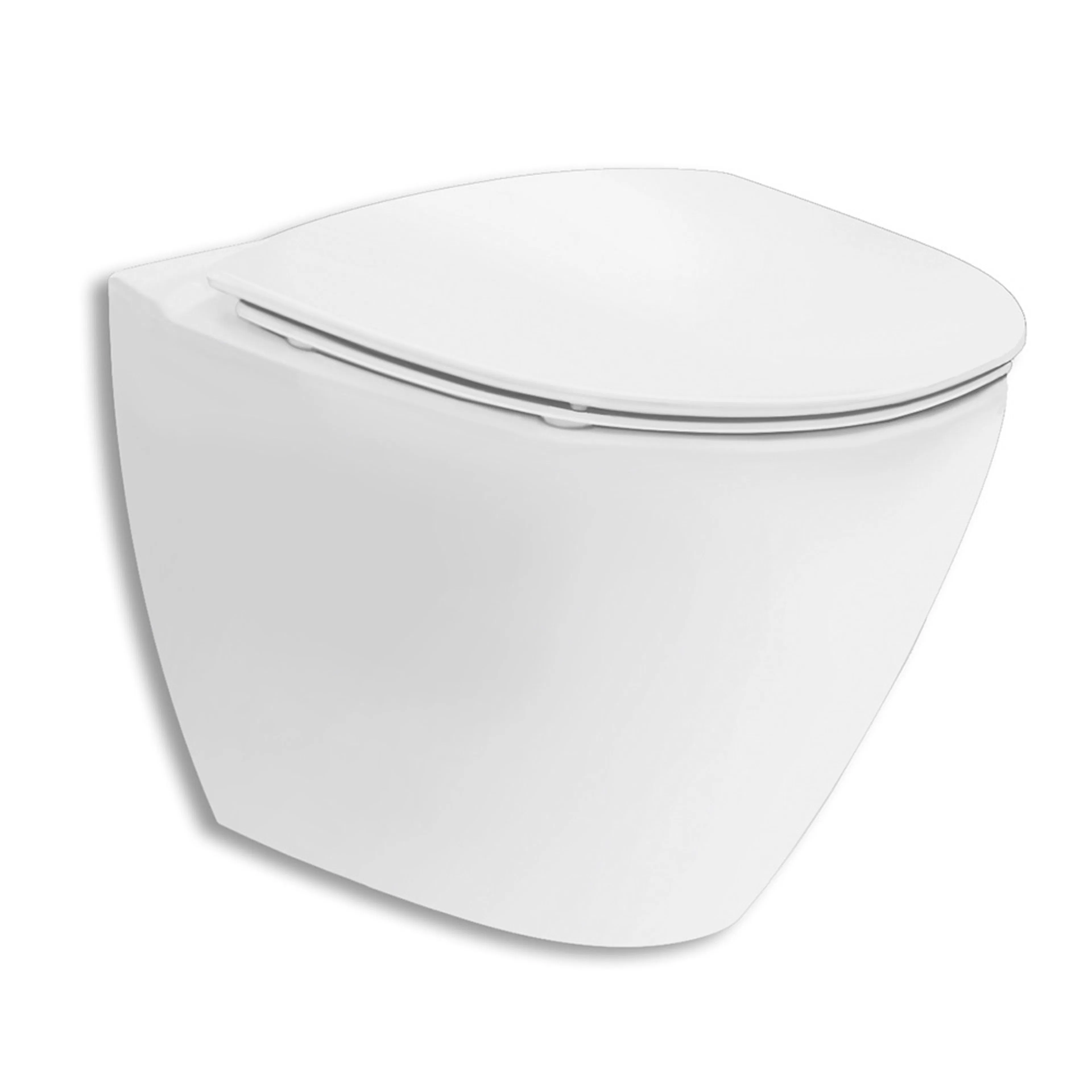 Vegghengt Toalett Ifö Spira Art 6245 Rimfree