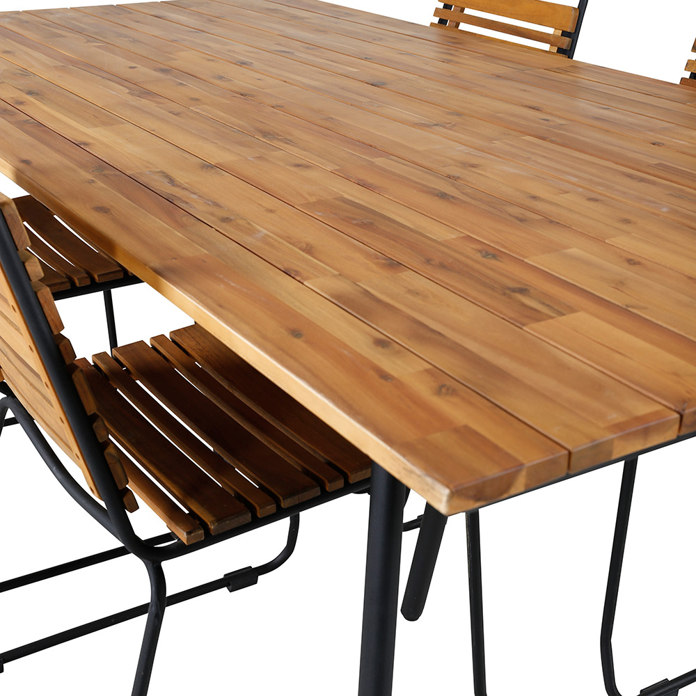 Spisegruppe Venture Home Chane med 4 Billy Spisestoler
